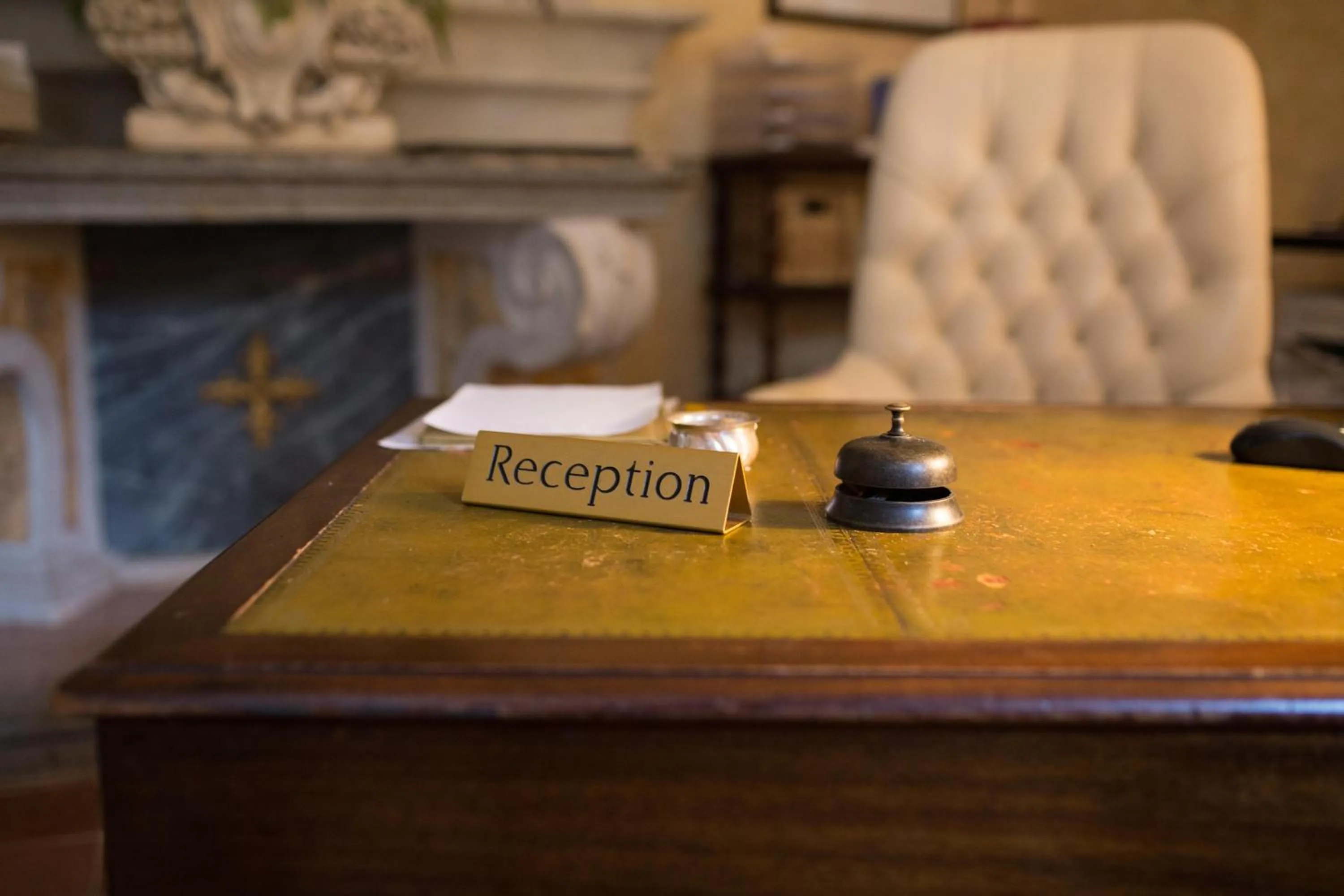 Lobby or reception in Hotel Villa Sermolli