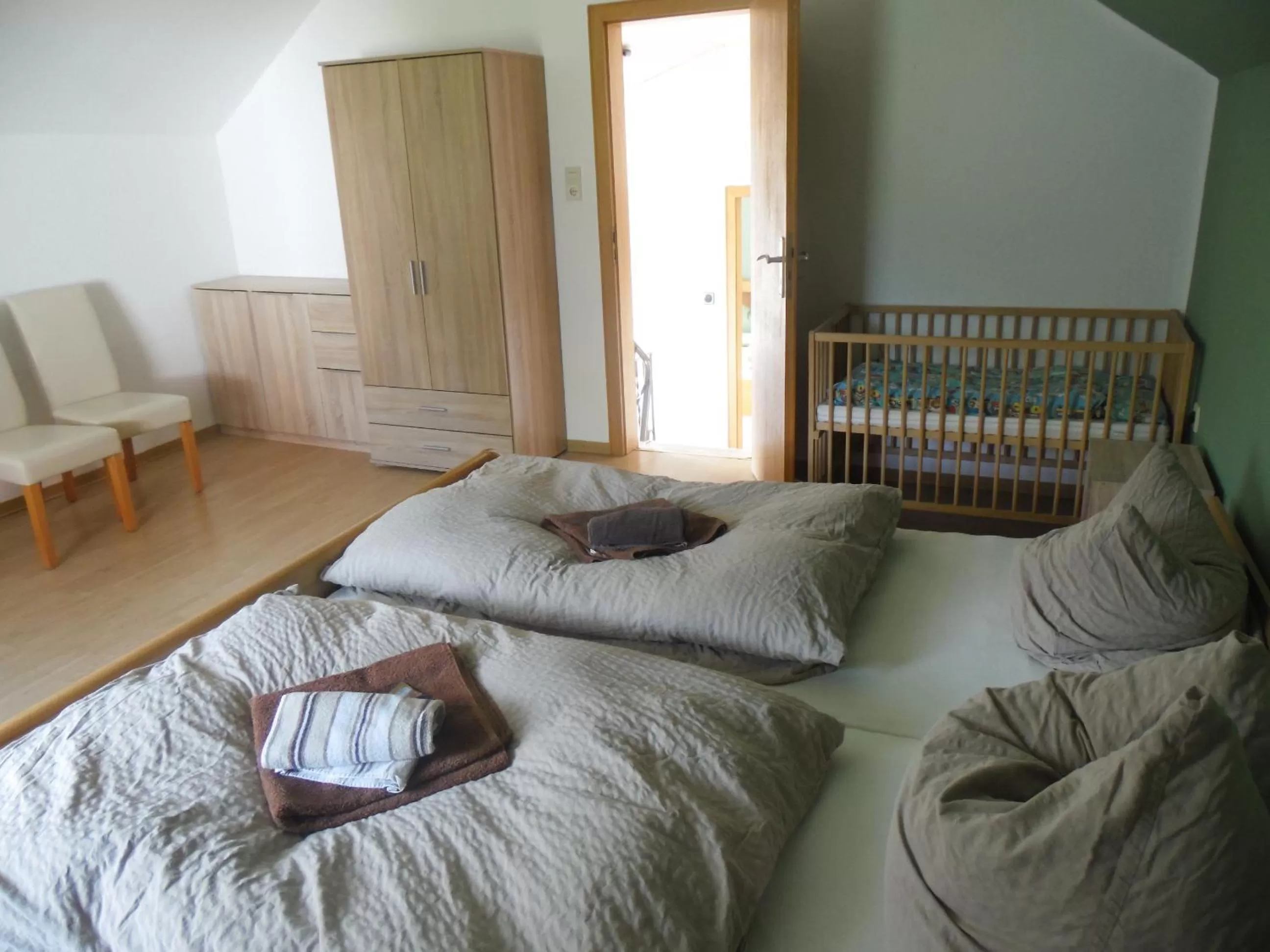 Bed in Hotel Restaurant Biesenbach