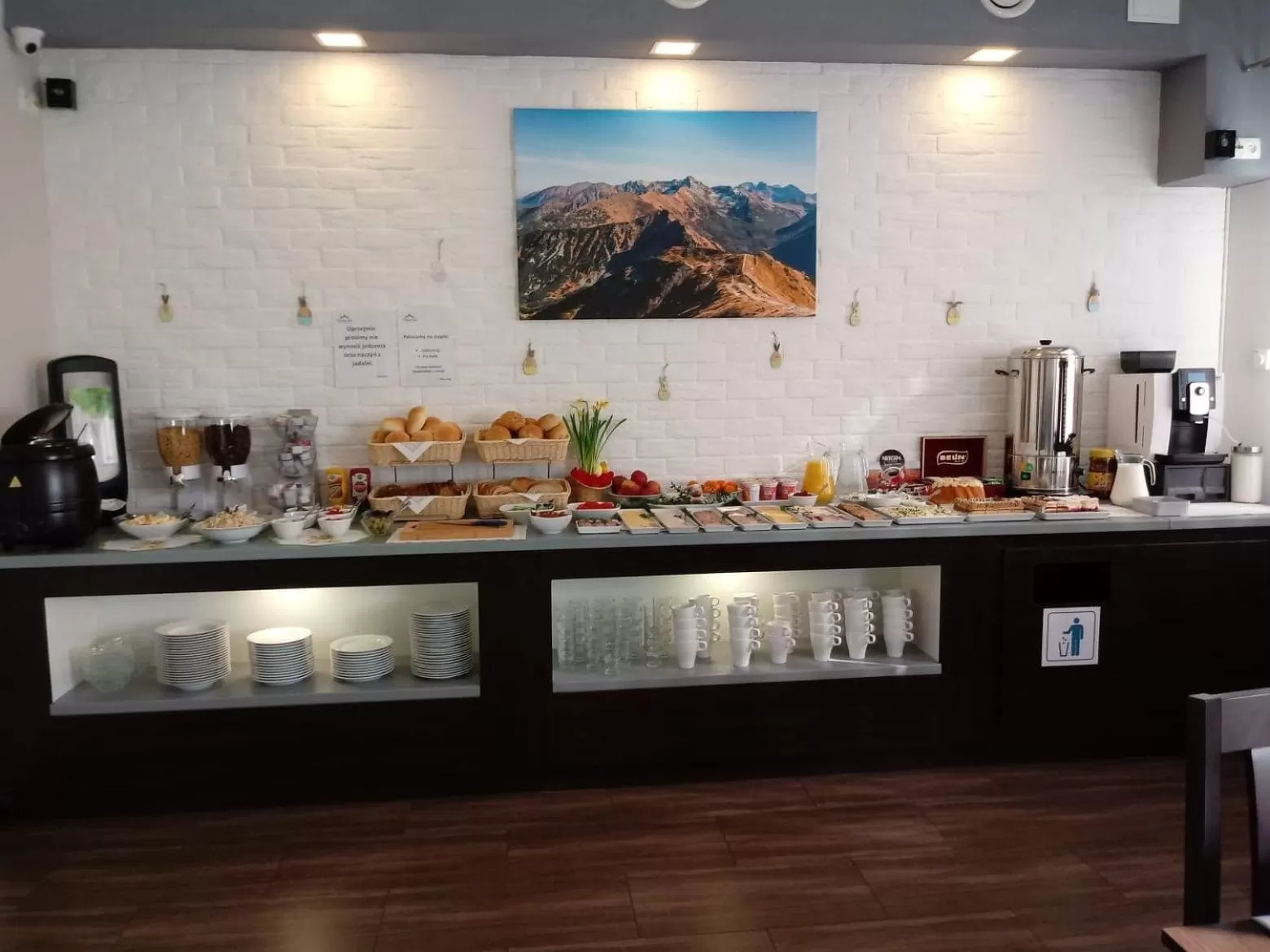 Food and drinks in Willa na Olczańskim Wierchu