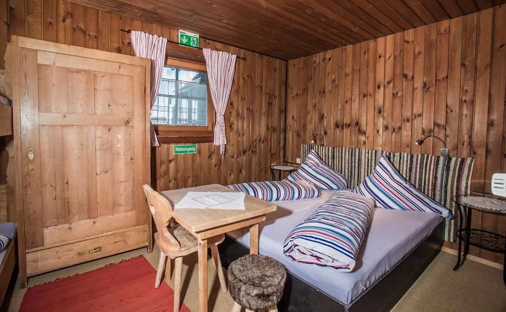 Hocheckhuette On Top of the Kitzbuehel Hahnenkamm Mountain