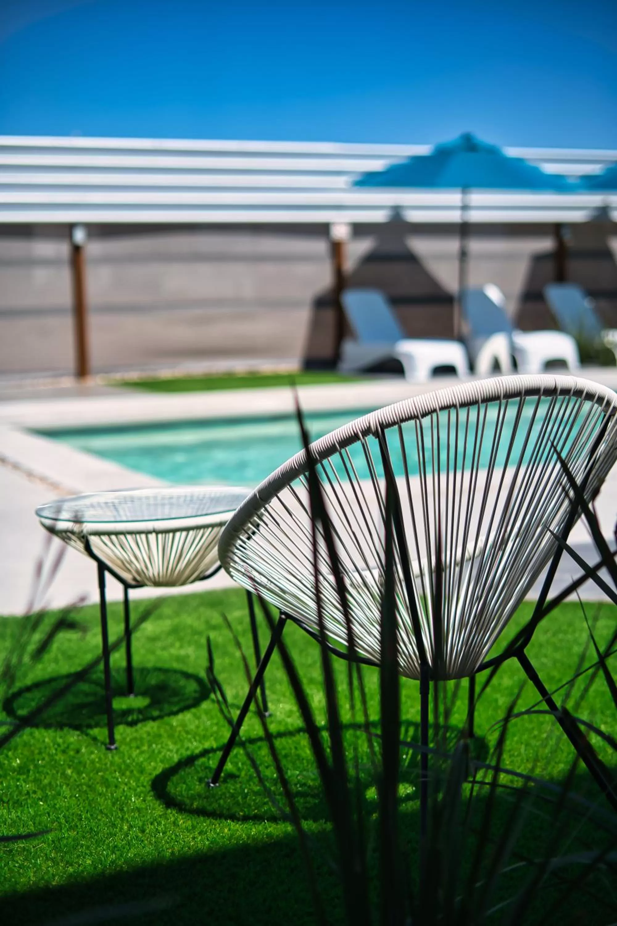 Pool view in The Cove Boutique Hotel Adults Only