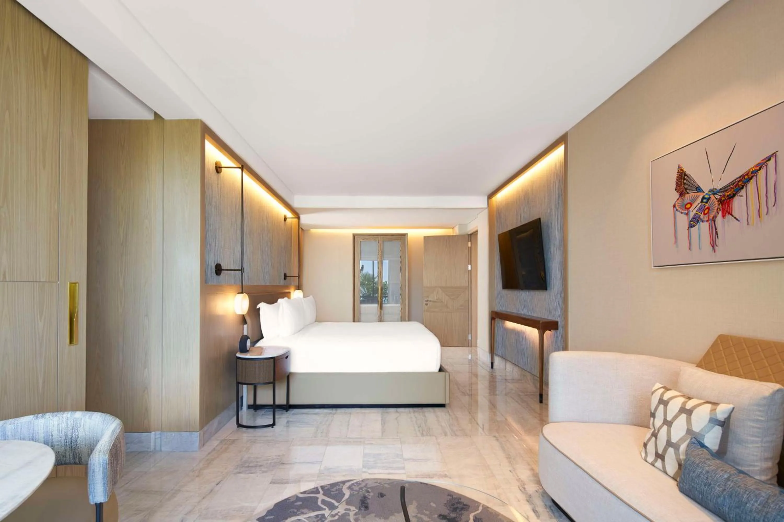 Photo of the whole room, Bed in Waldorf Astoria Riviera Maya