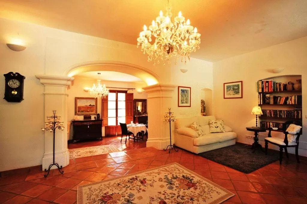 Lobby or reception in Sa Vall Valldemossa