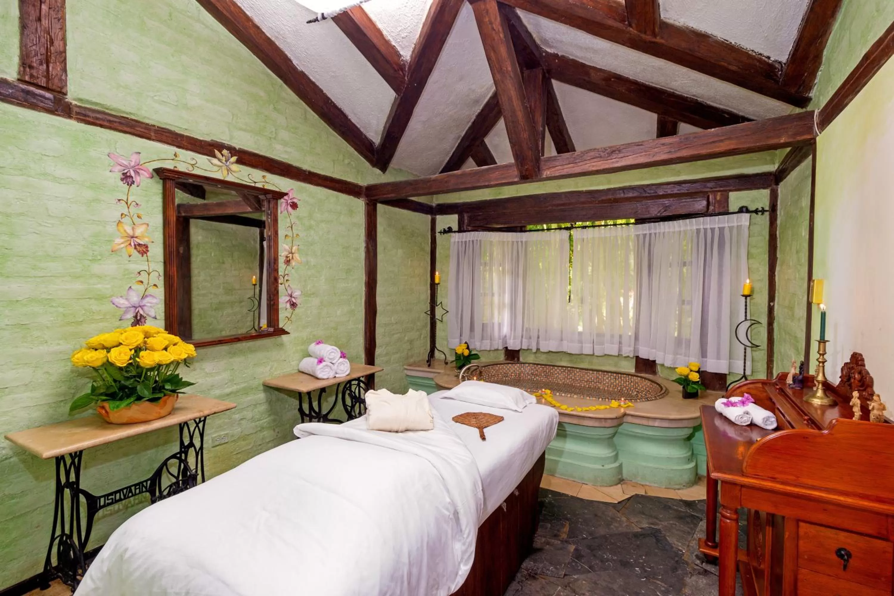 Spa and wellness centre/facilities, Bed in Samari Spa Resort
