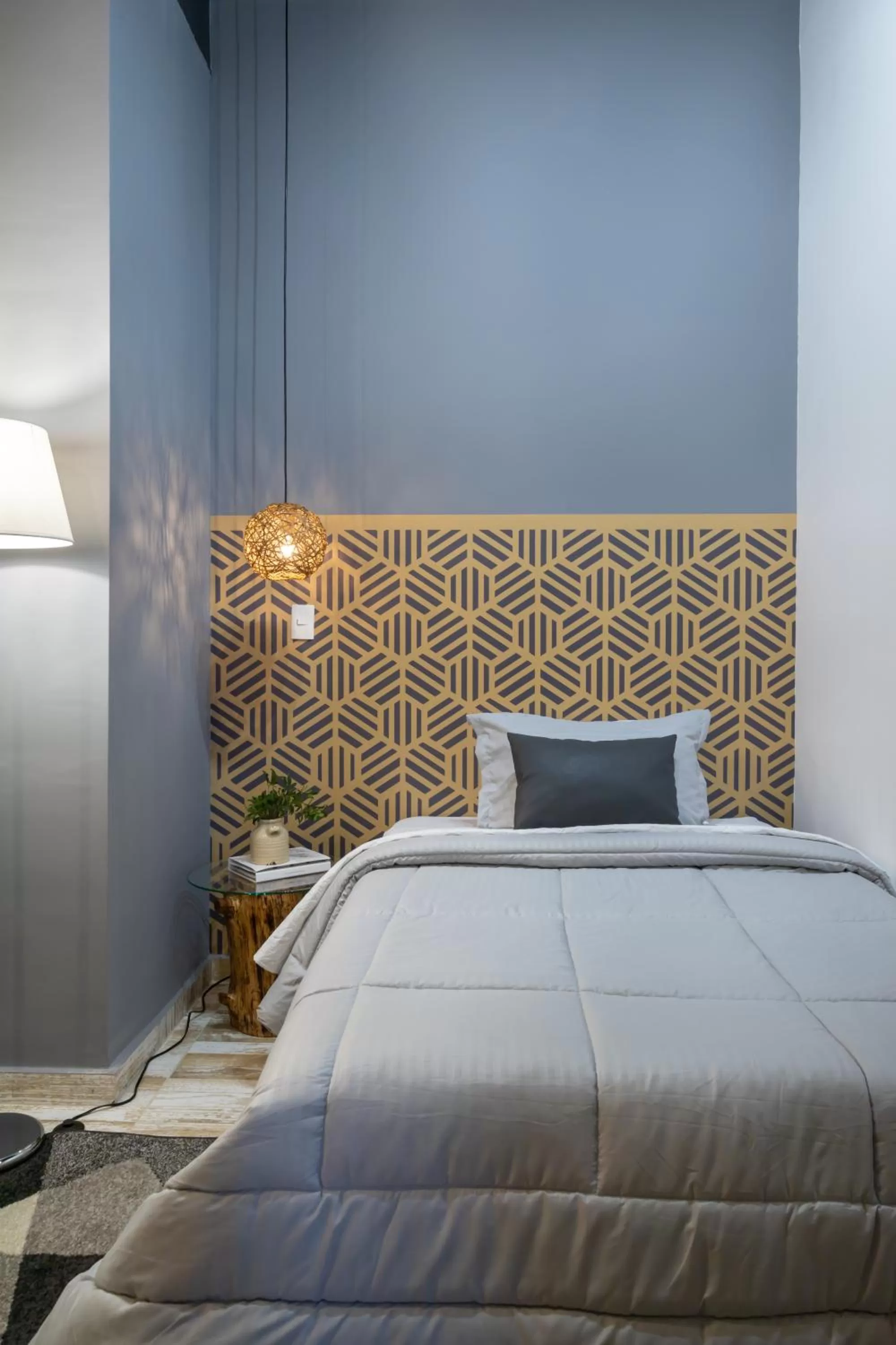 Bed in Hotel Lexum Estadio