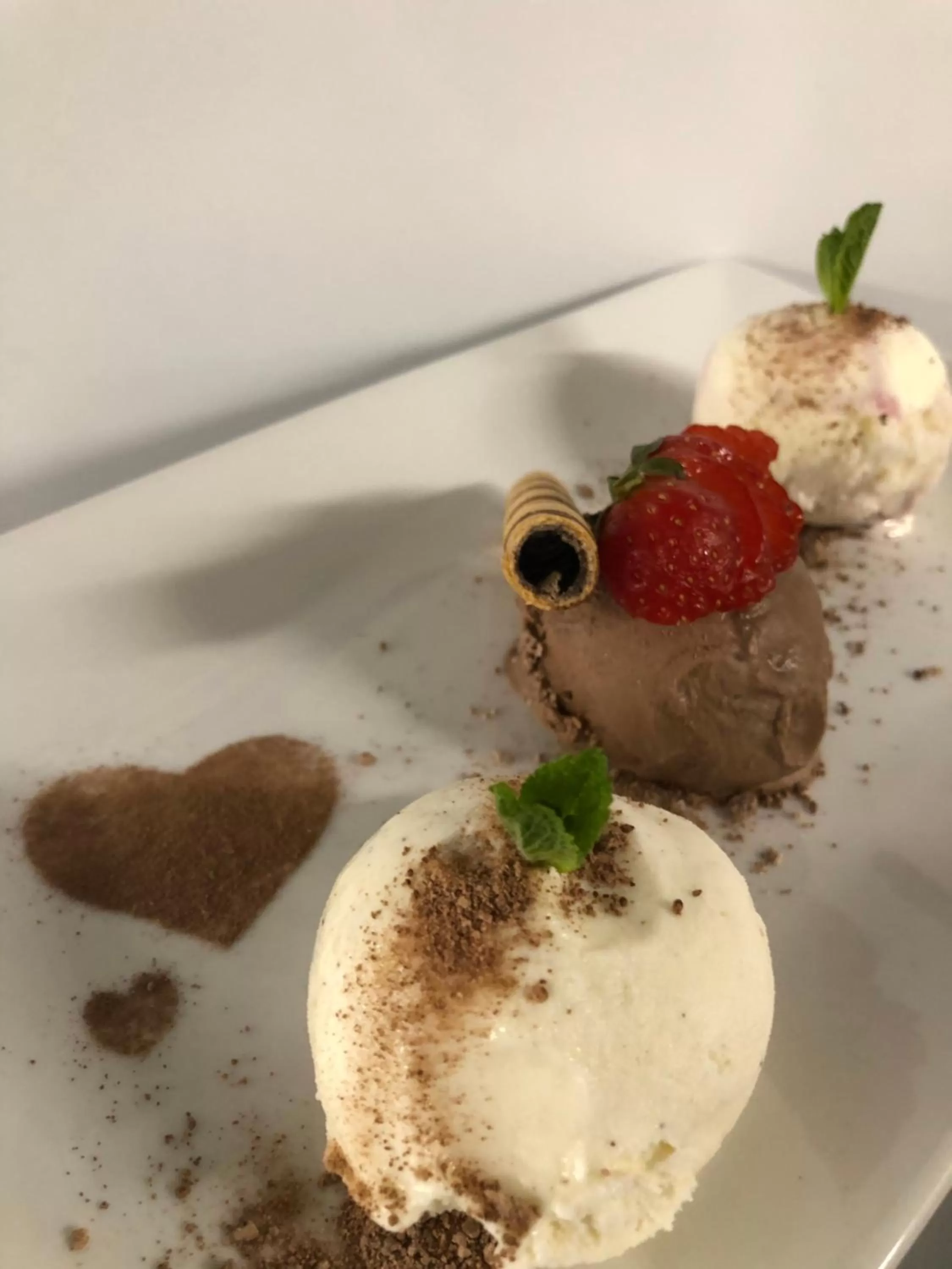 Food in The Black Swan Hotel