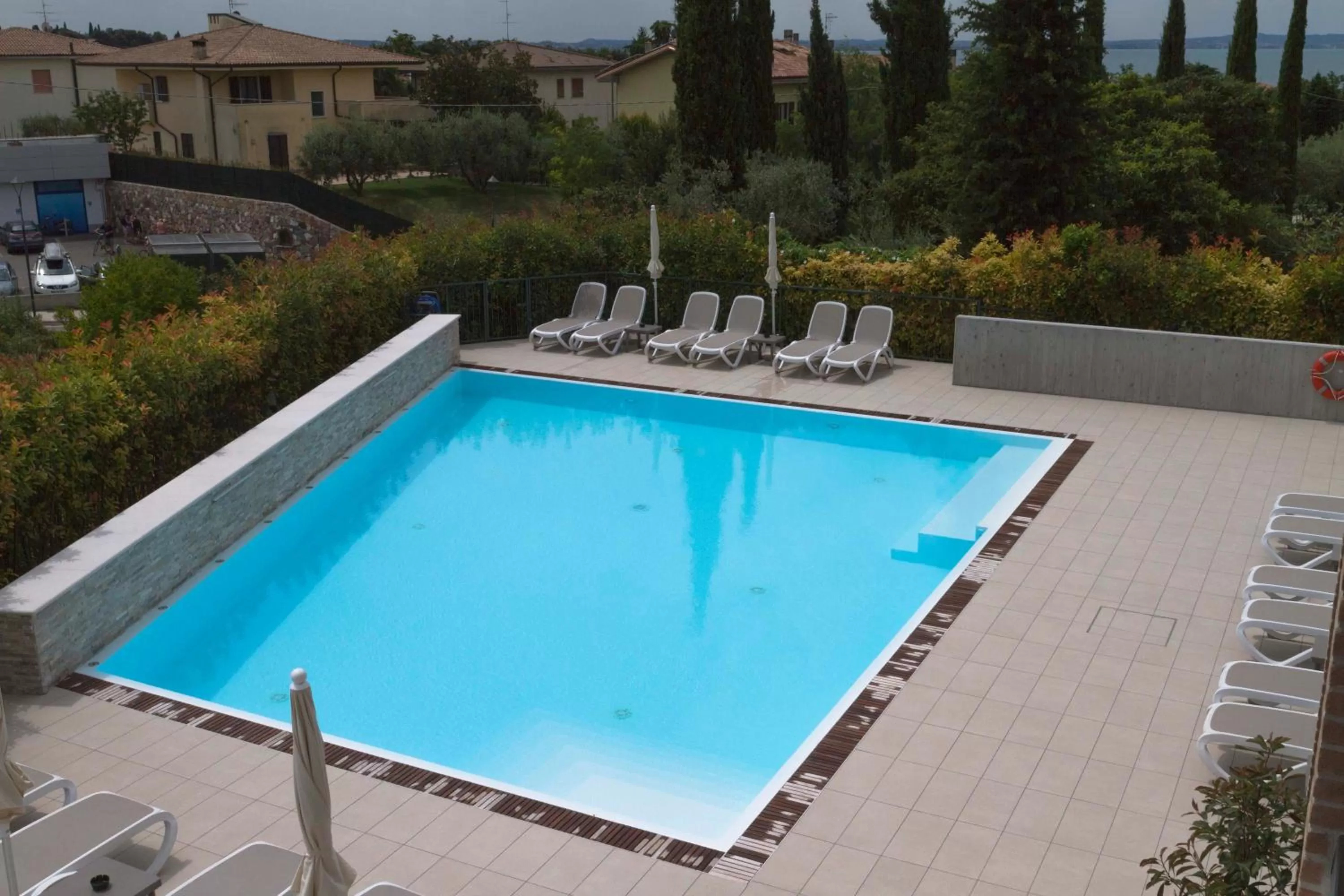 Pool view in Hotel Relais Agli Olivi