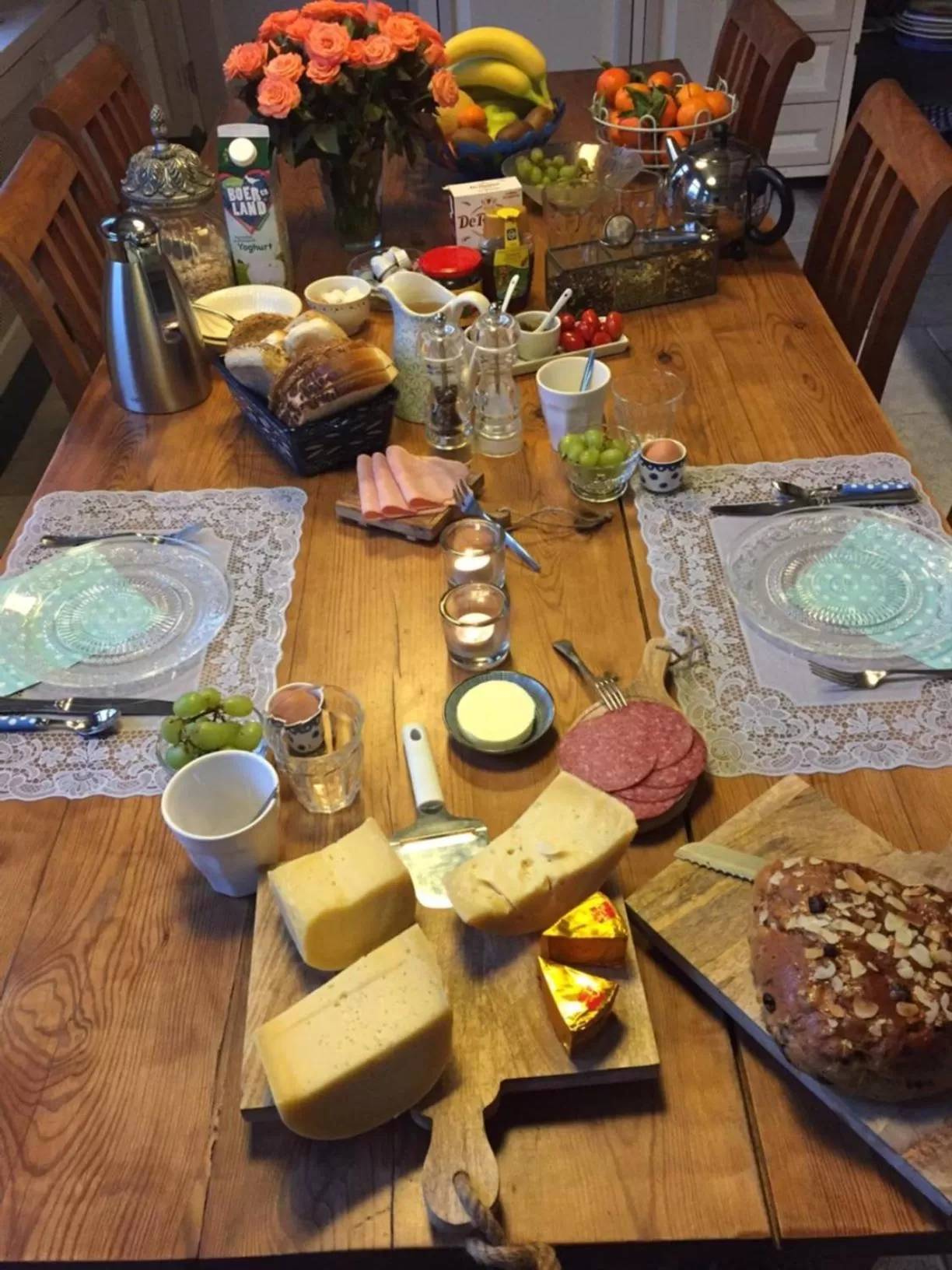 Food and drinks in Boerenhofstede de Overhorn