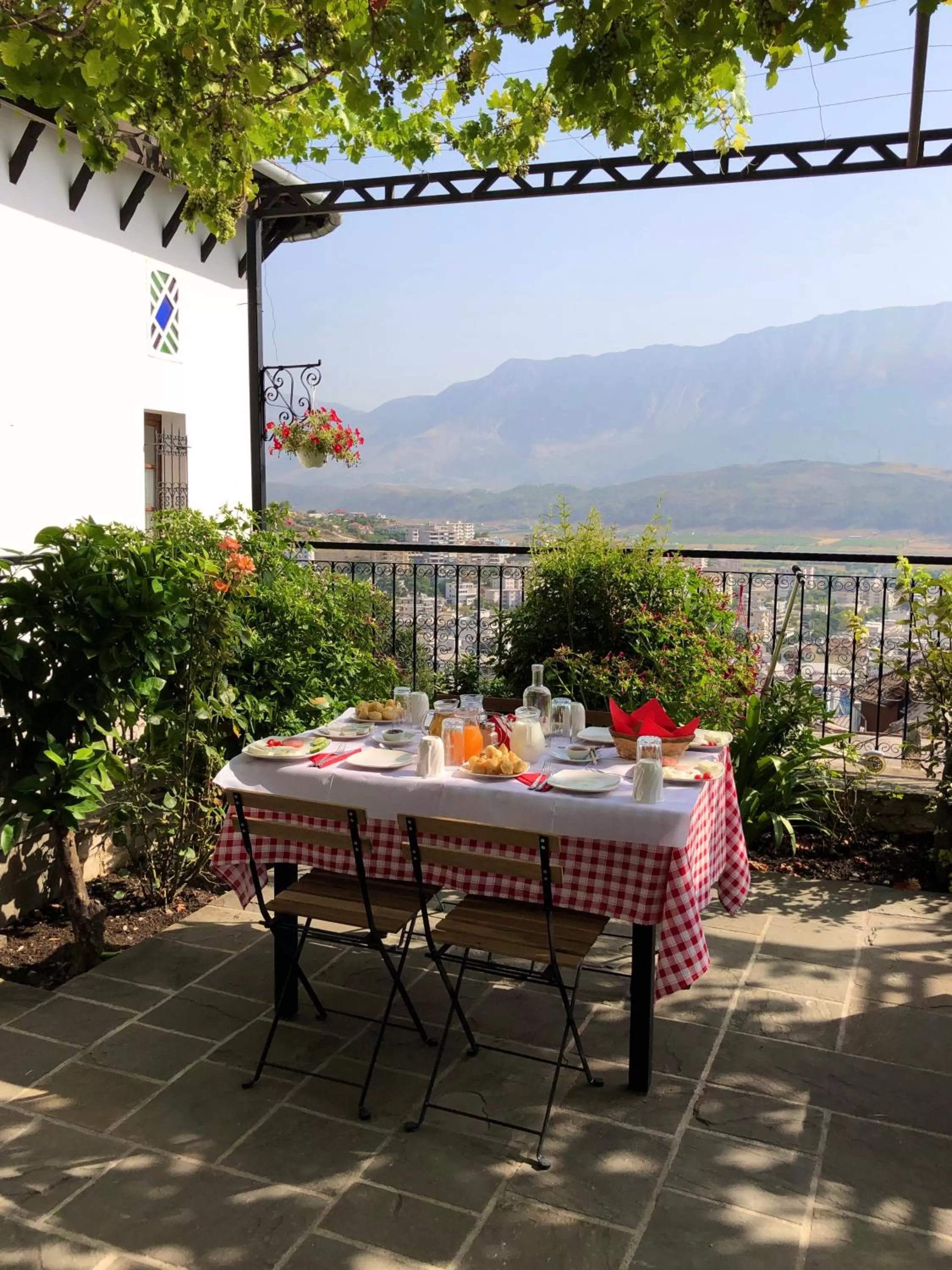 Patio in Boutique Hotel Musée