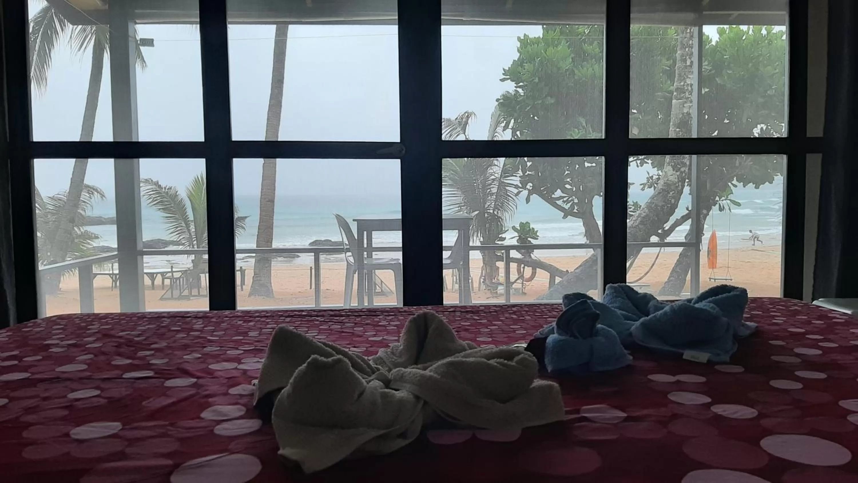 View (from property/room), Bed in Duli Beach Resort