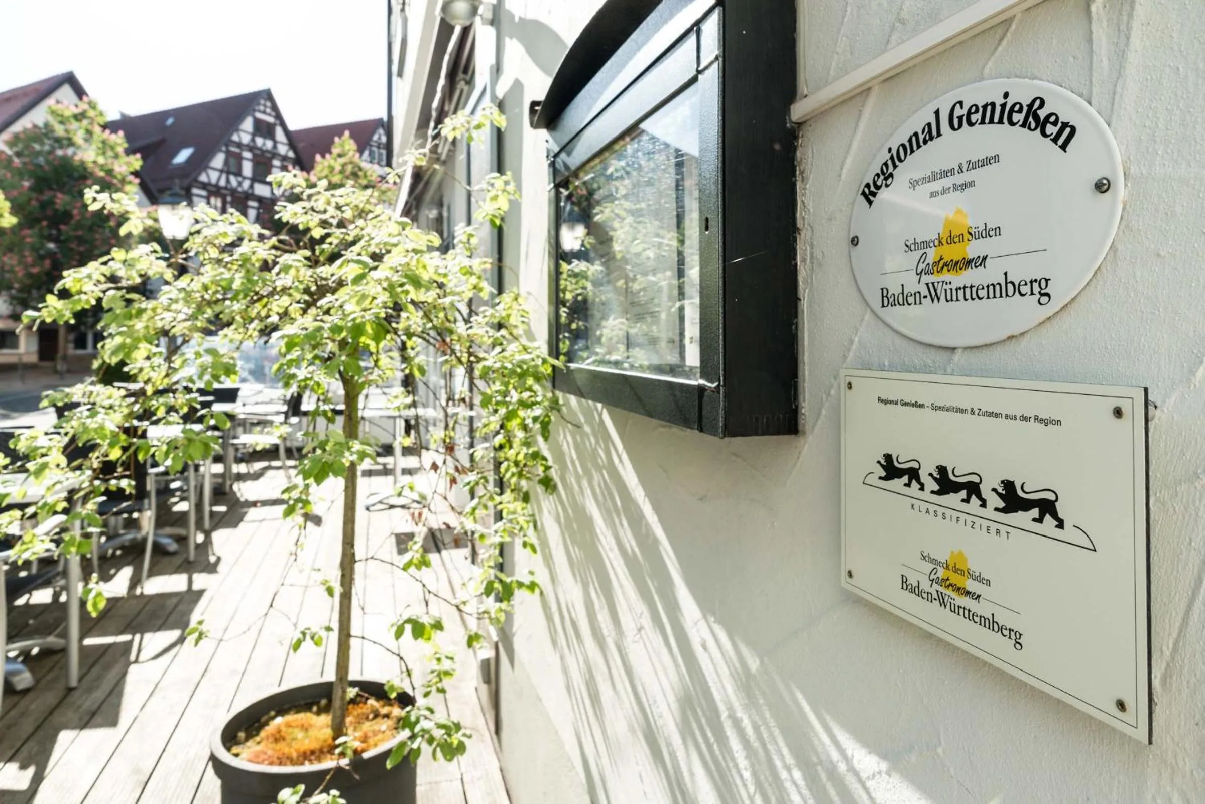 Restaurant/places to eat in Flair Hotel Vier Jahreszeiten