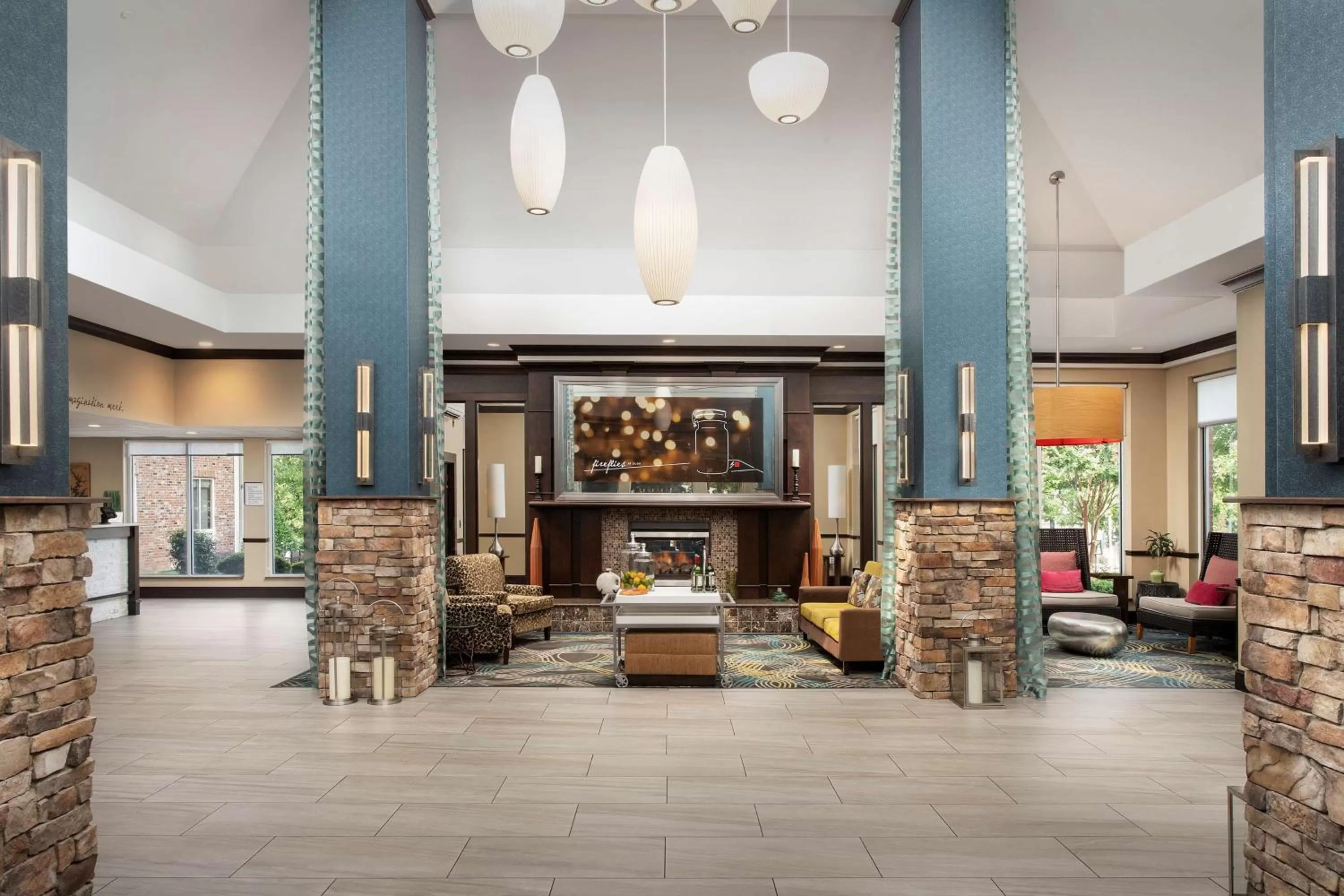 Lobby or reception in Hilton Garden Inn Charlotte/Mooresville