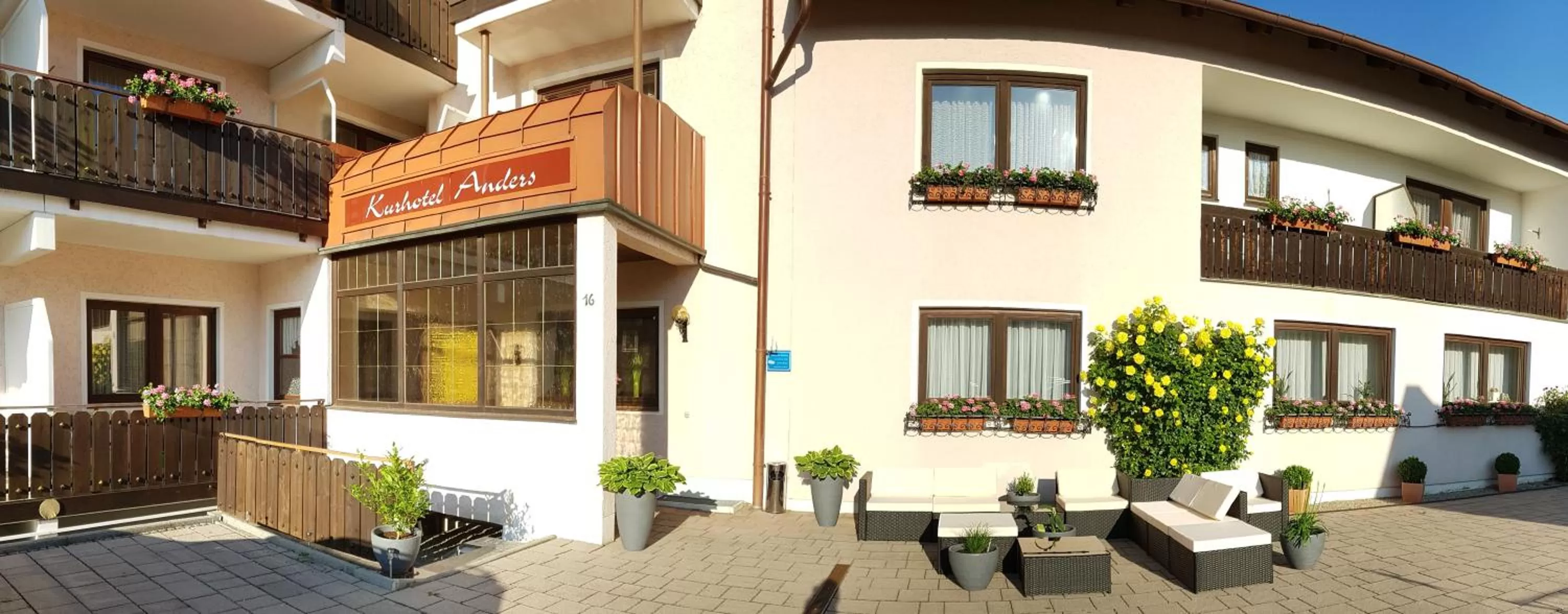 Property building in Kurhotel Anders