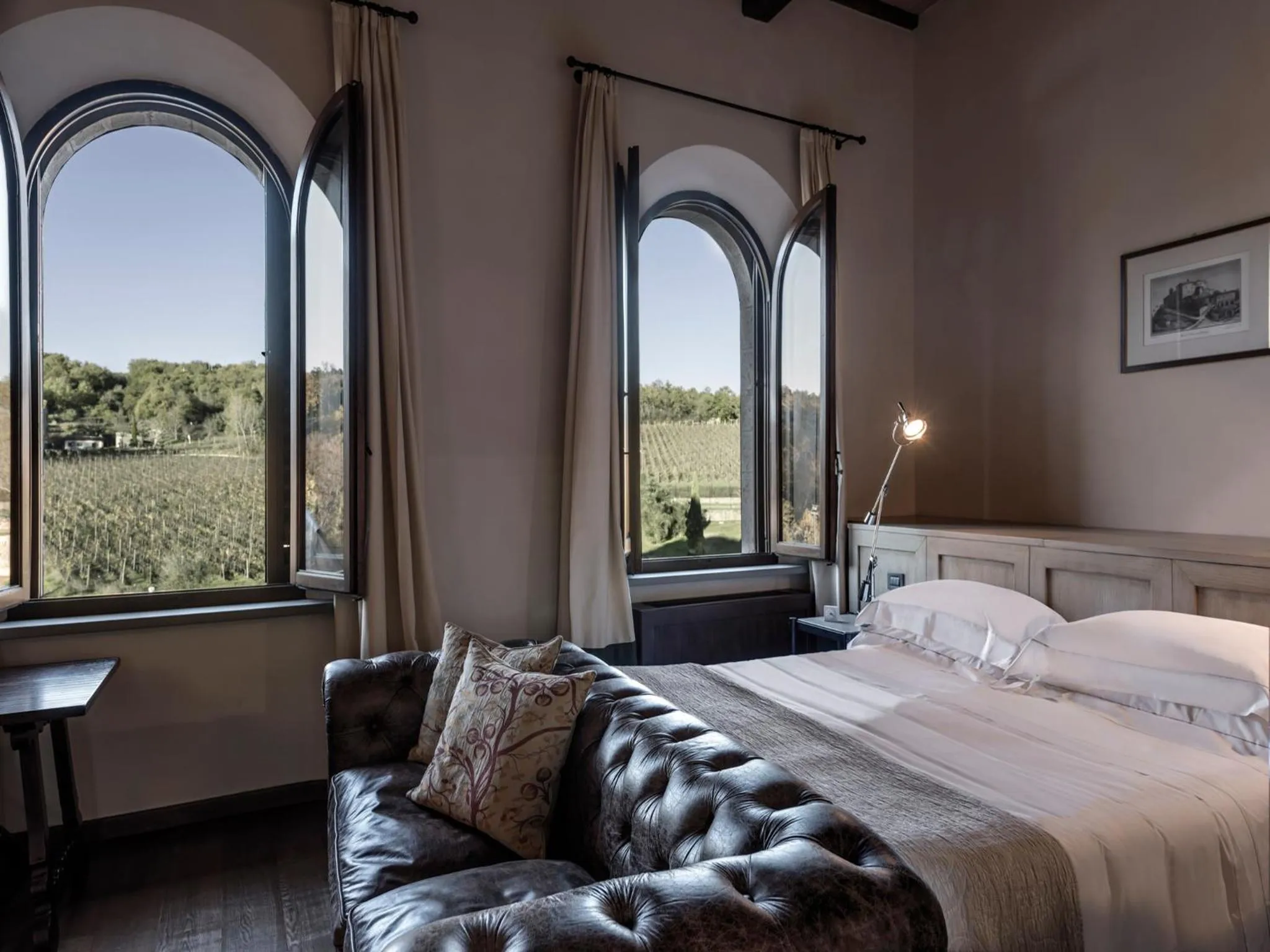 Photo of the whole room, Bed in Castel Monastero - The Leading Hotels of the World