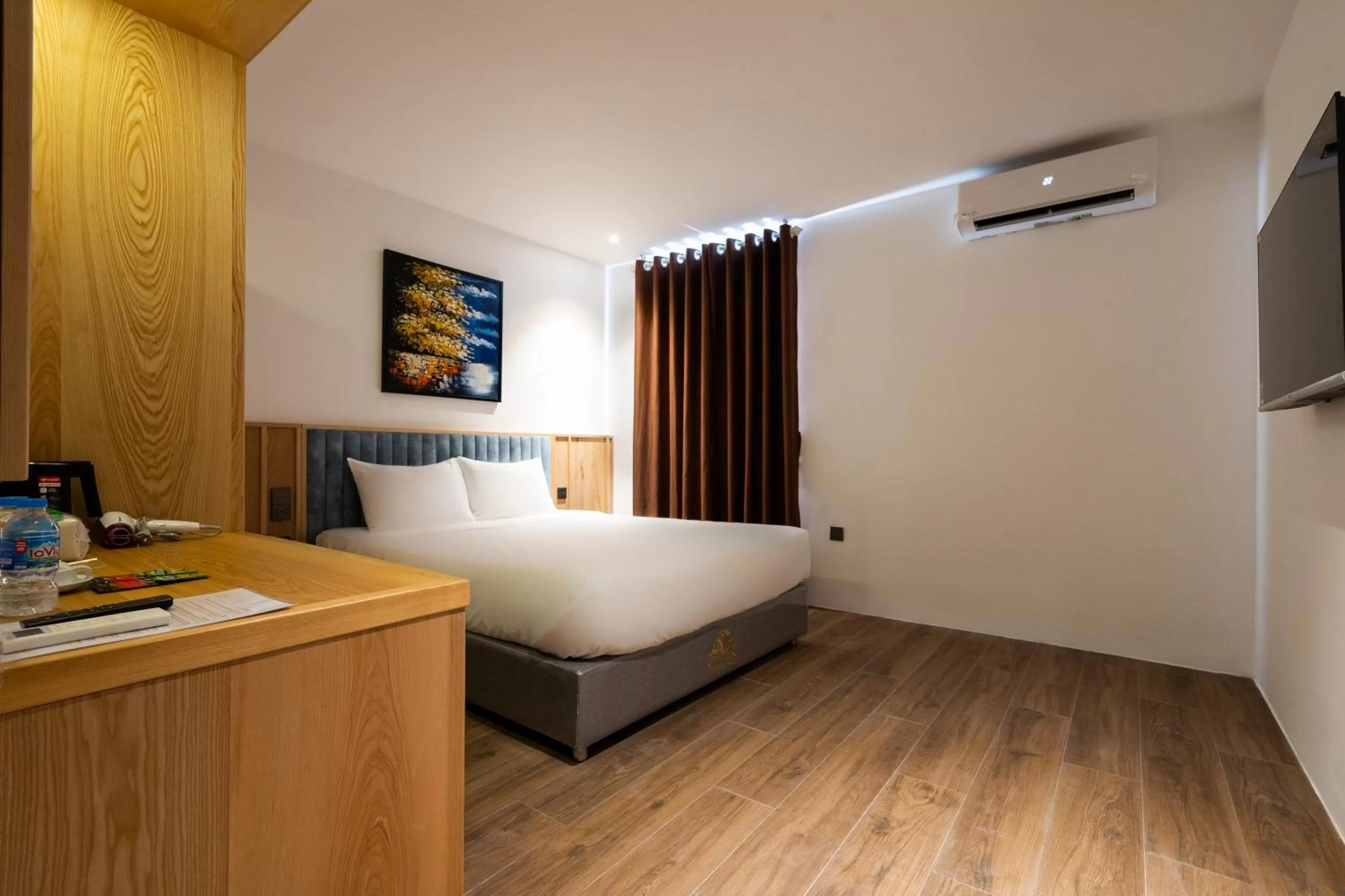 Bed in Haven Hut Hotel