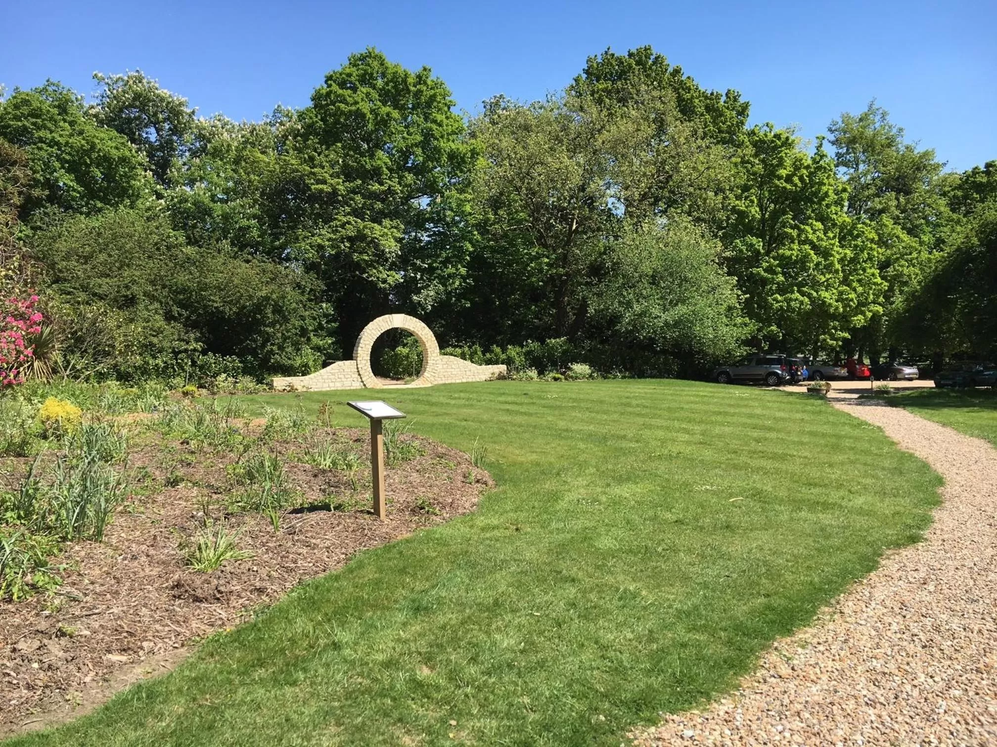 Natural landscape in Farnham House Hotel