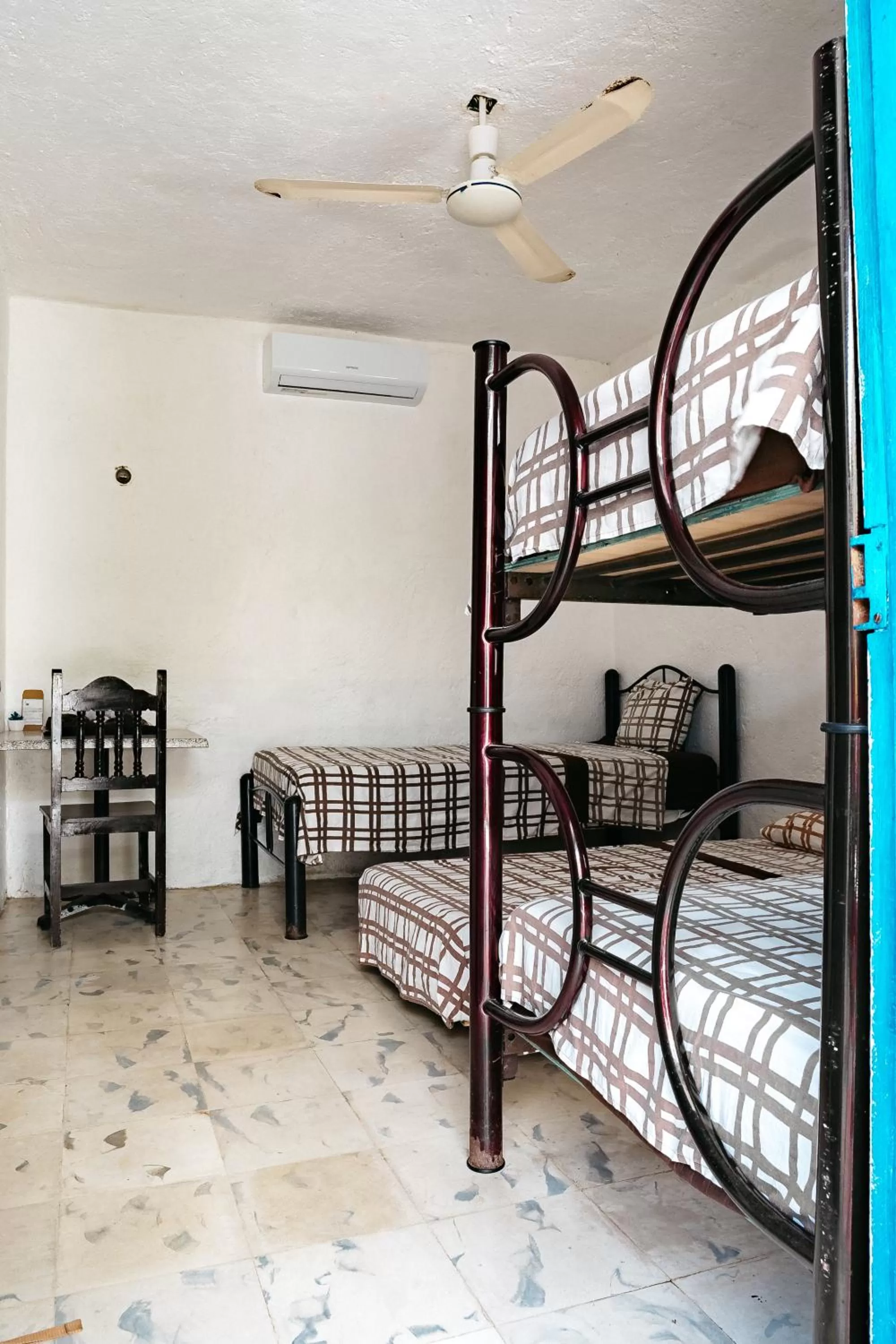 Bed in Hotel Posada Edem