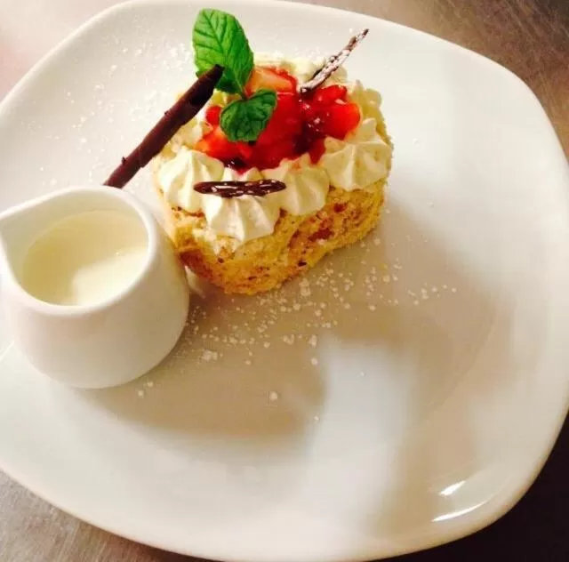 Food close-up in The Fairburn Hotel