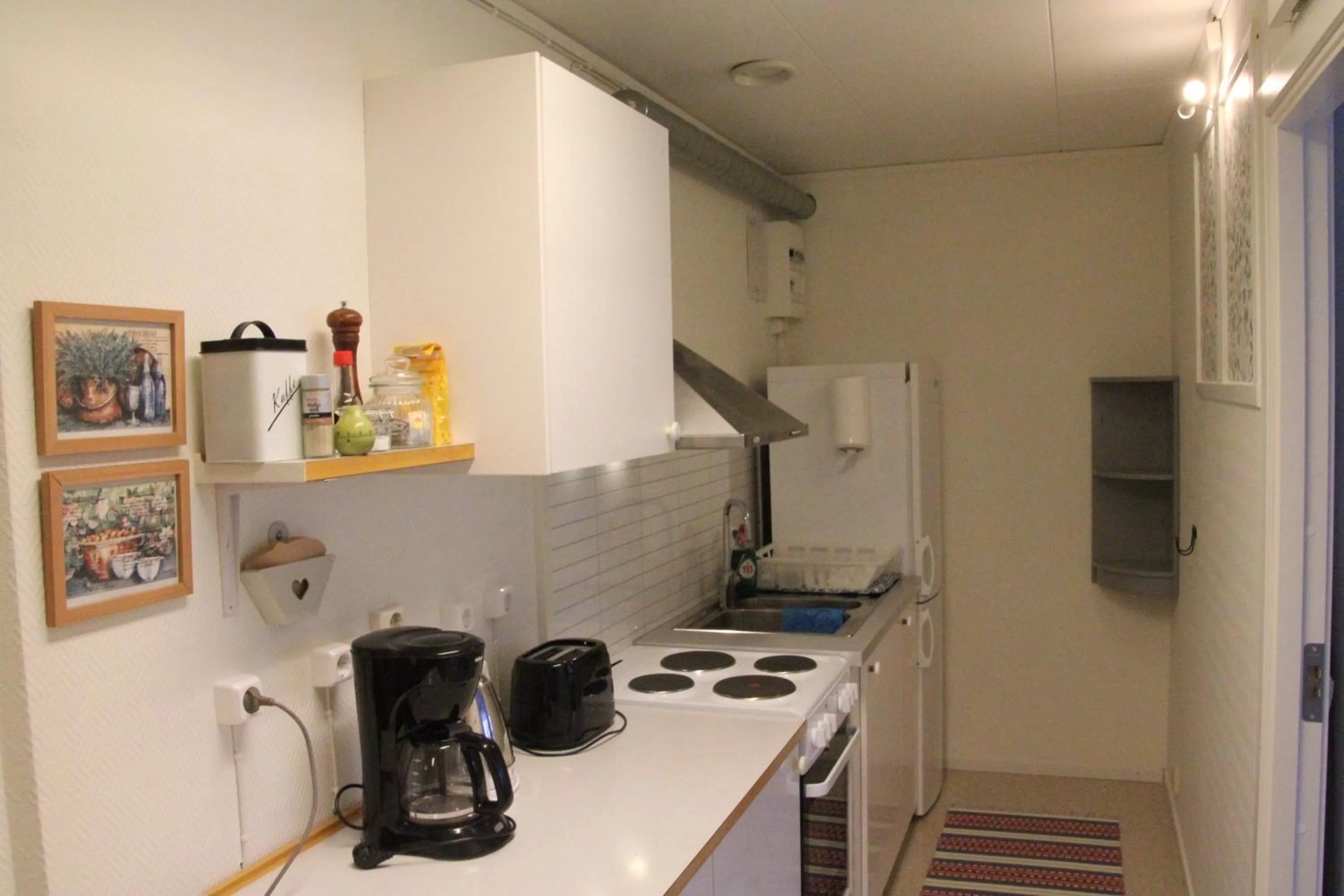 Kitchen or kitchenette in Sköna Rum Fryksta