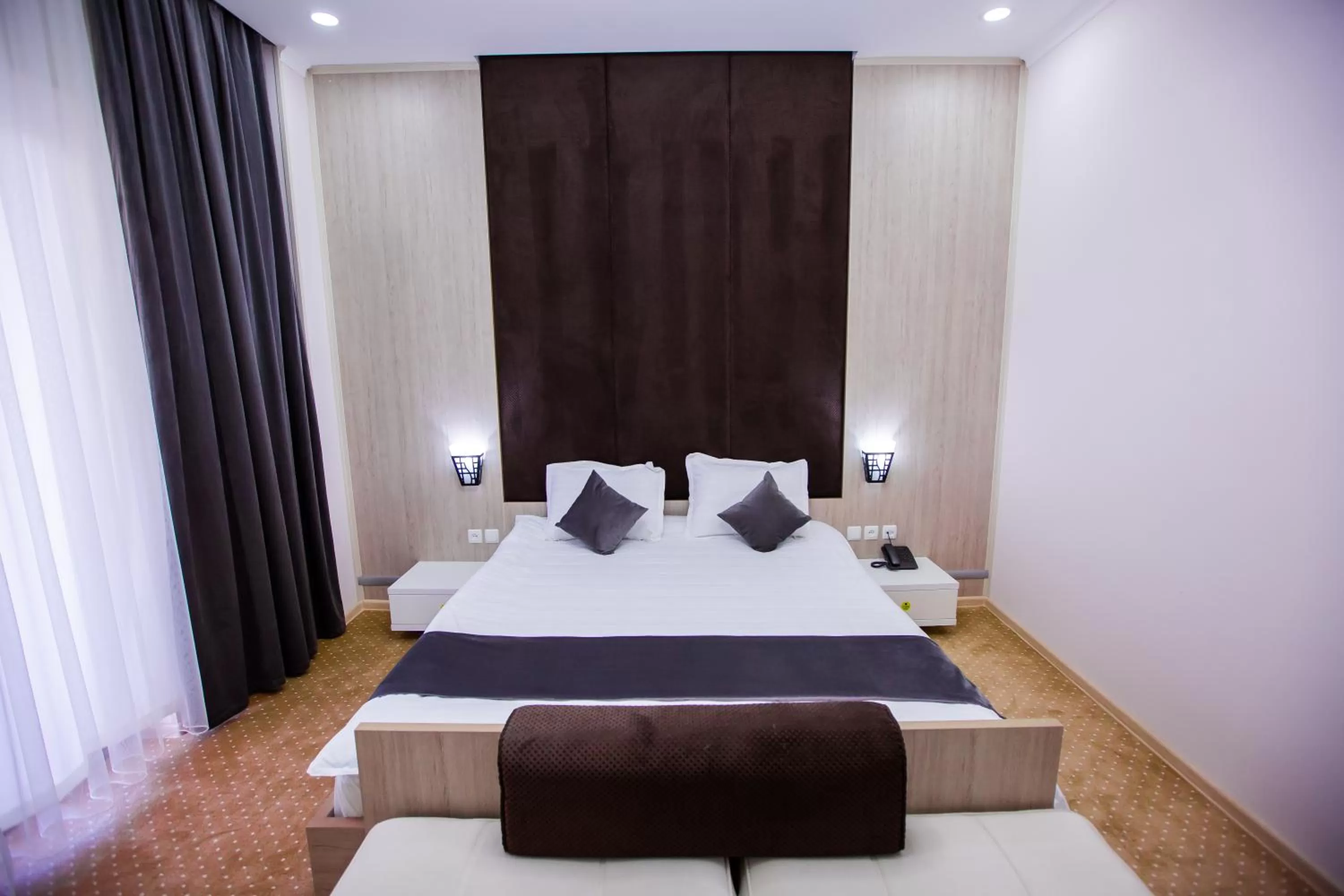 Bed in Art Regency Premium Hotel, Free Airport Shuttle Service