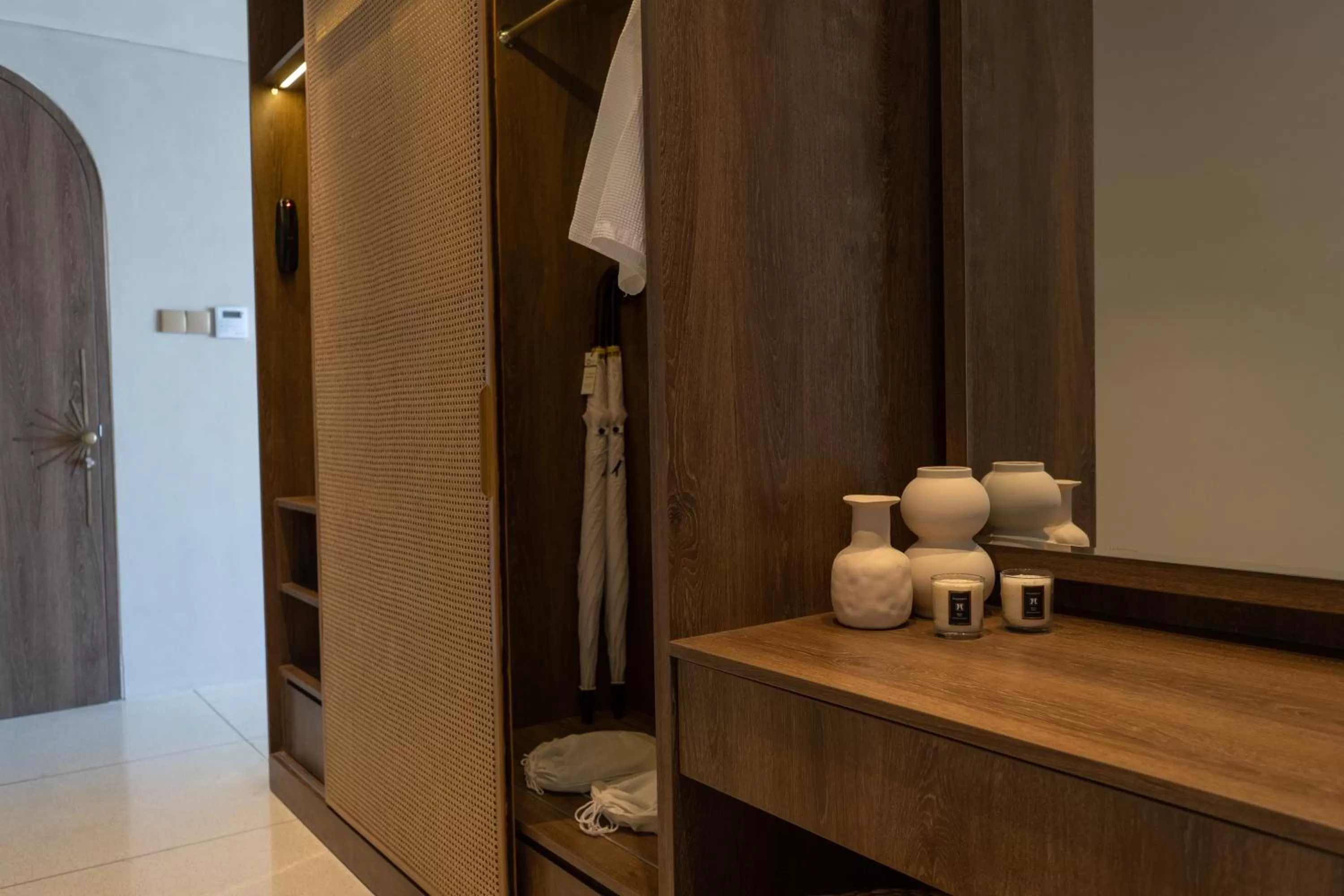 wardrobe in Royal Avila Boutique Resort