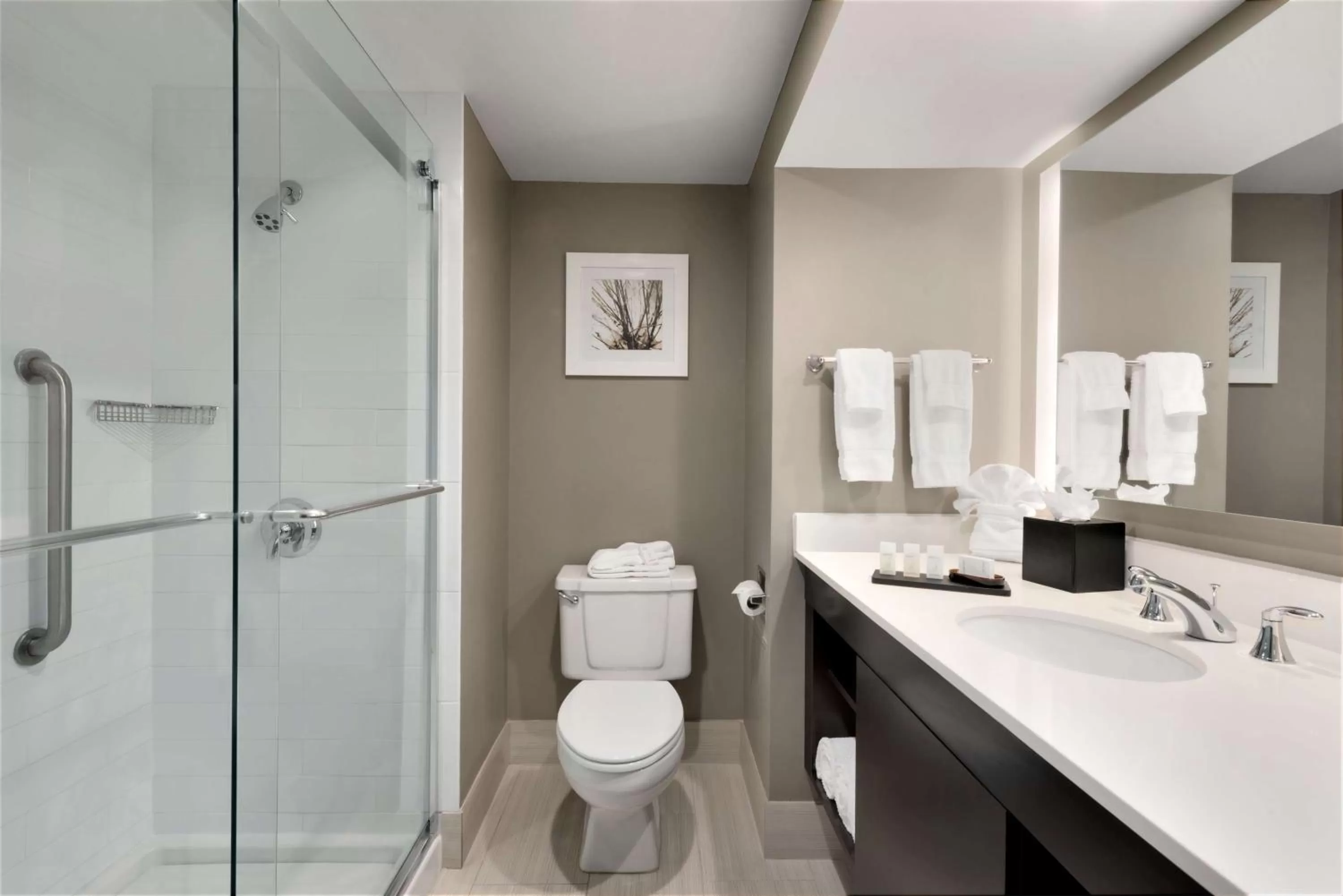 Bathroom in Embassy Suites by Hilton Milwaukee Brookfield