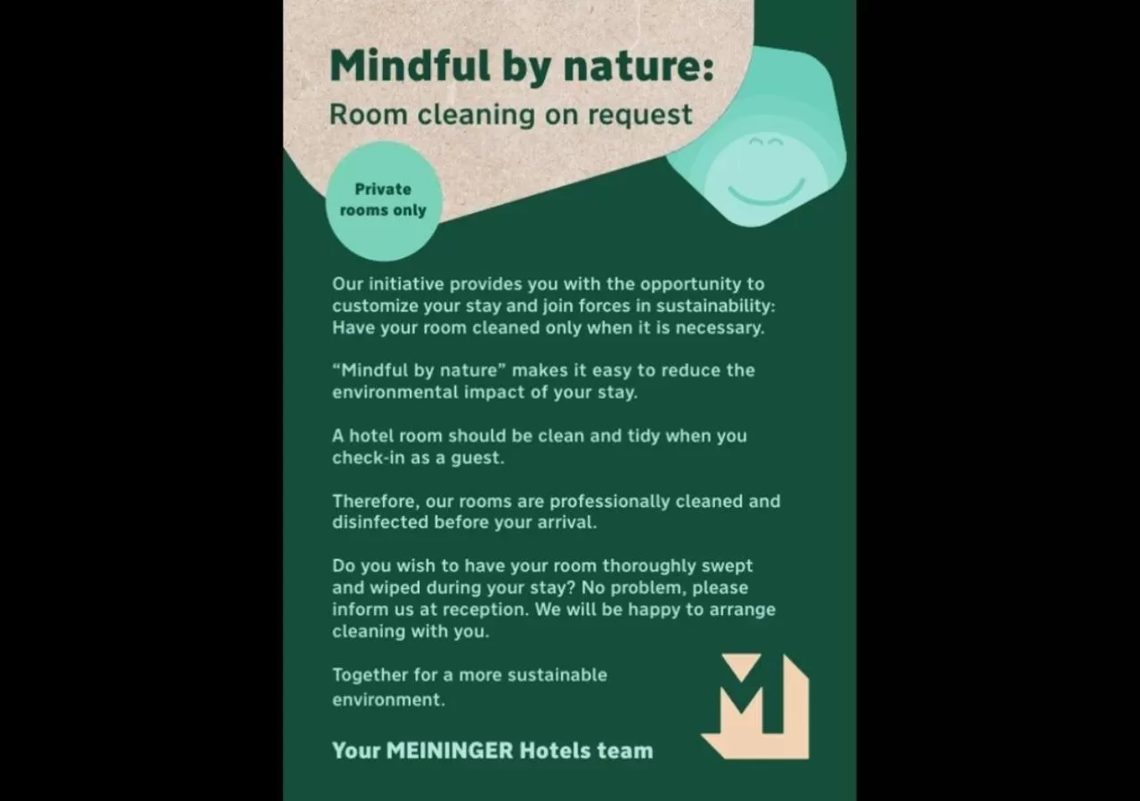 room service in MEININGER Hotel Berlin Mitte