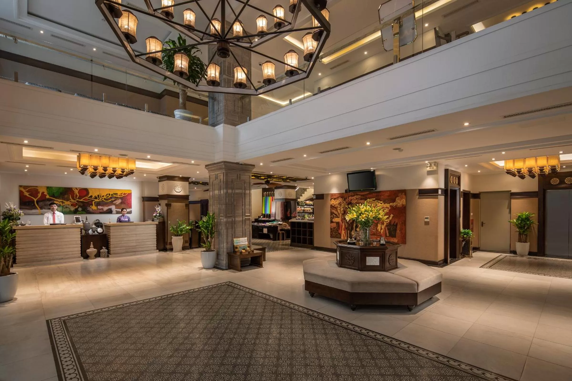 Lobby or reception in Ninh Binh Hidden Charm Hotel & Resort