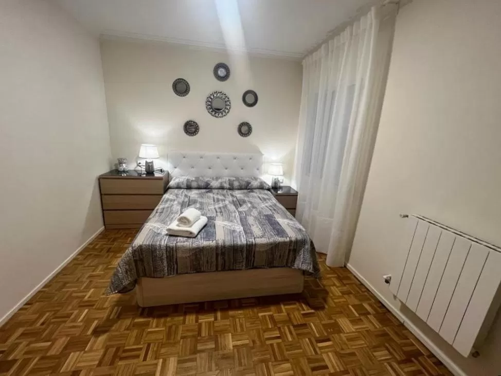 Bed in Villarroel habitaciones