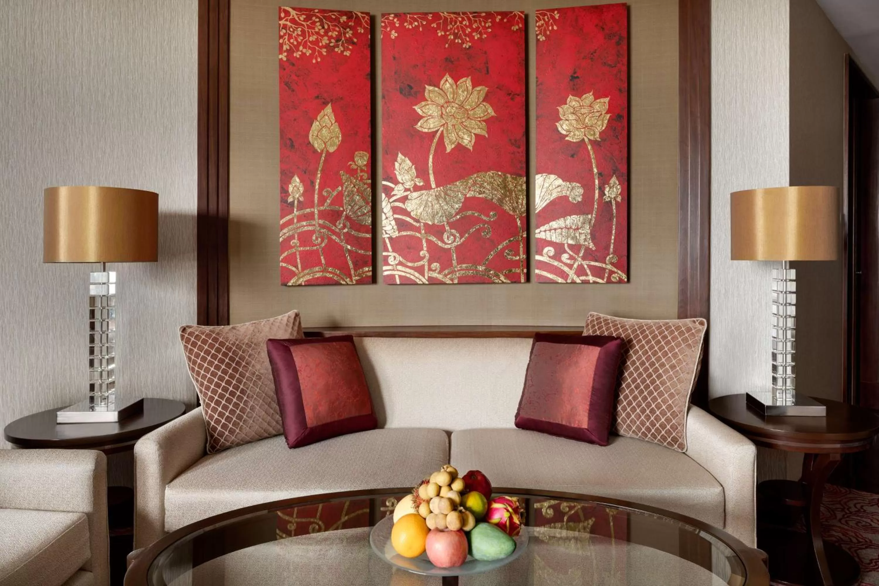 Living room in Shangri-La Bangkok