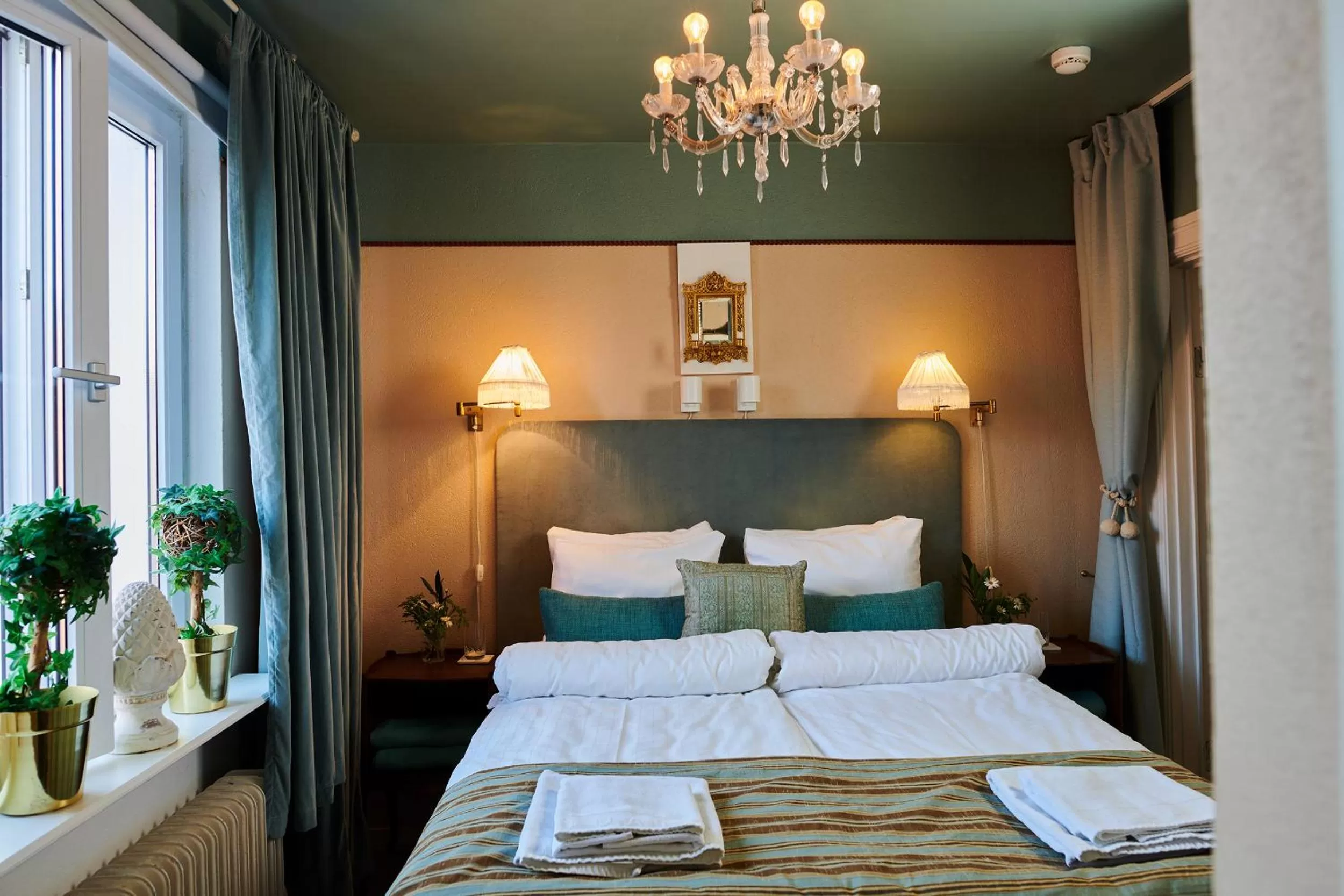 Bed in Hotell Bäckagården