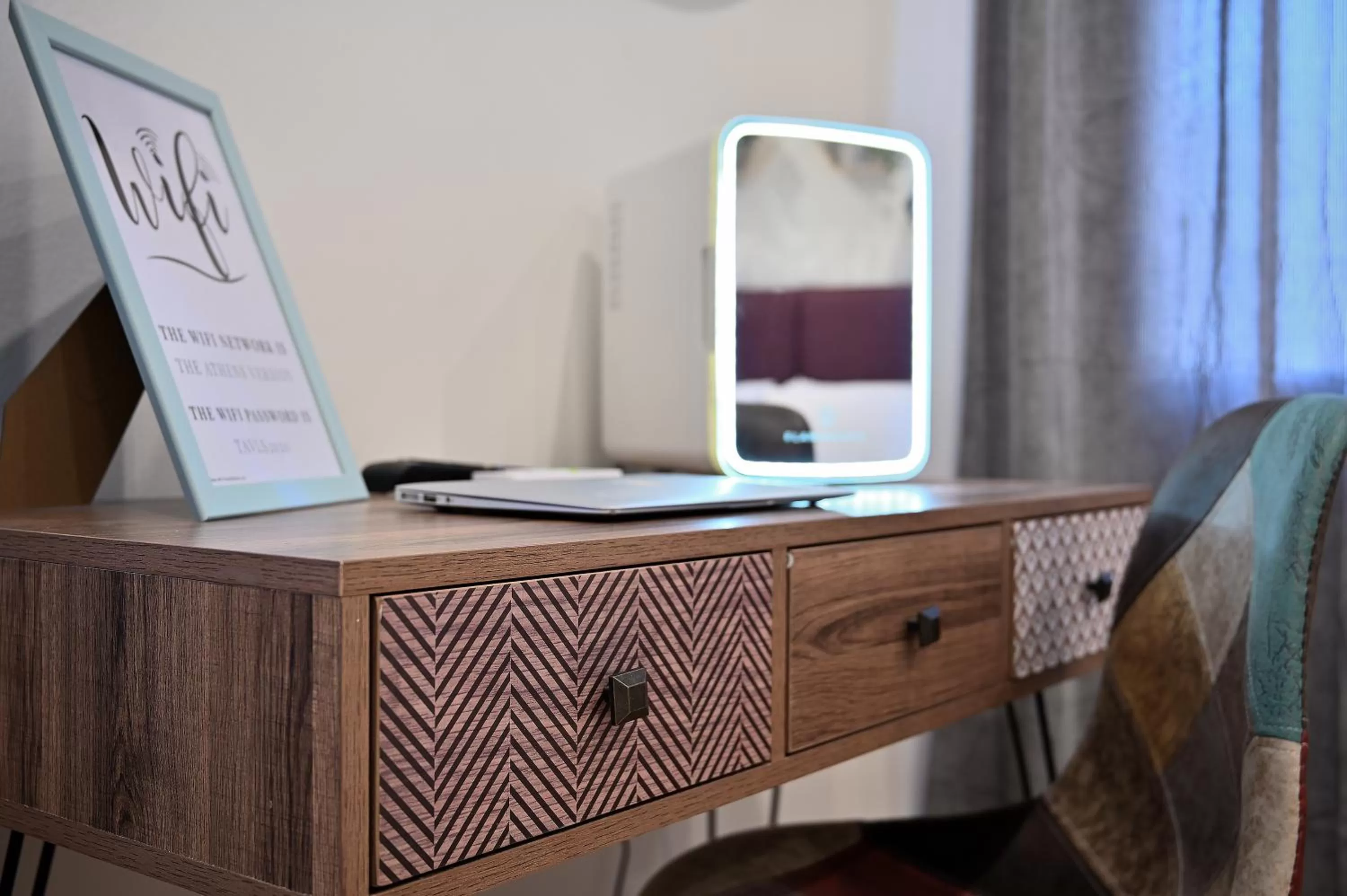 hair dresser in The Athens Version Luxury Suites