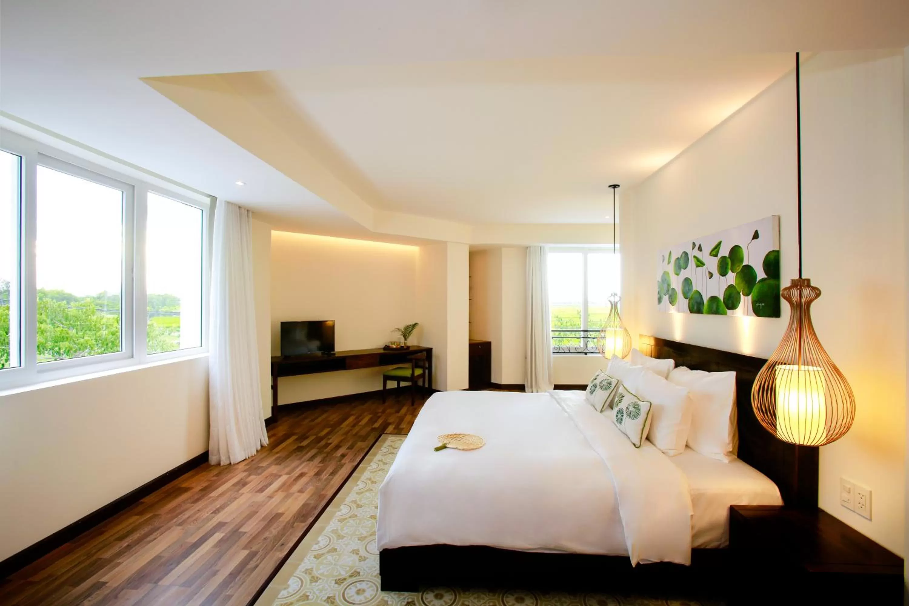 Bedroom, Bed in Lasenta Boutique Hotel Hoian