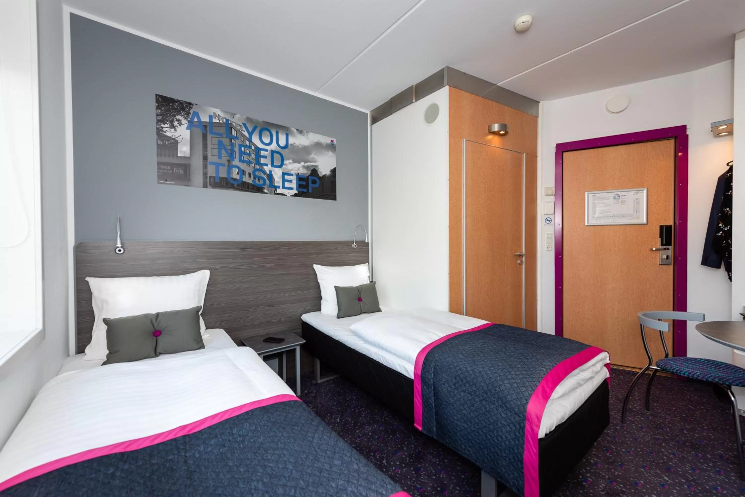 Bed in Cabinn Aalborg