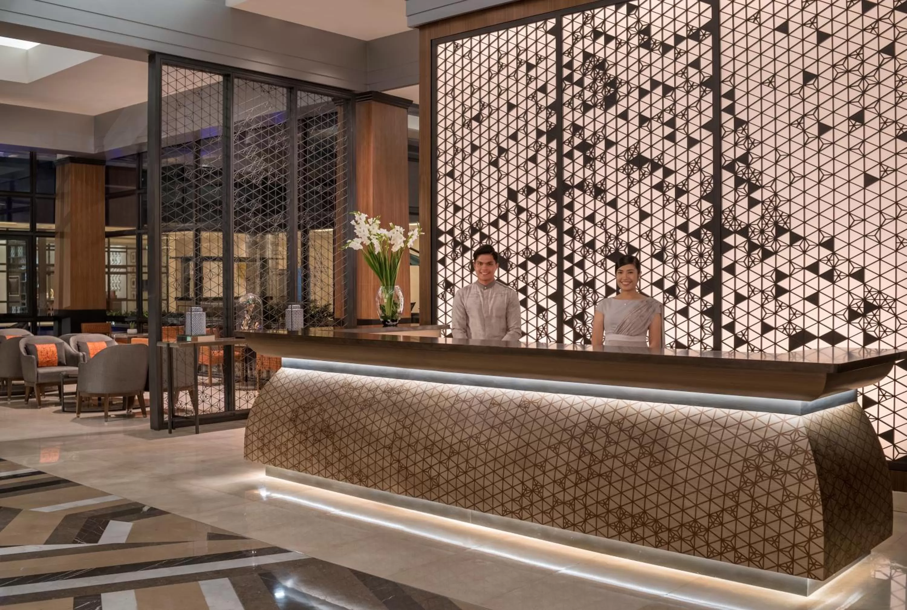 Lobby or reception in Dusit Thani Residence Davao