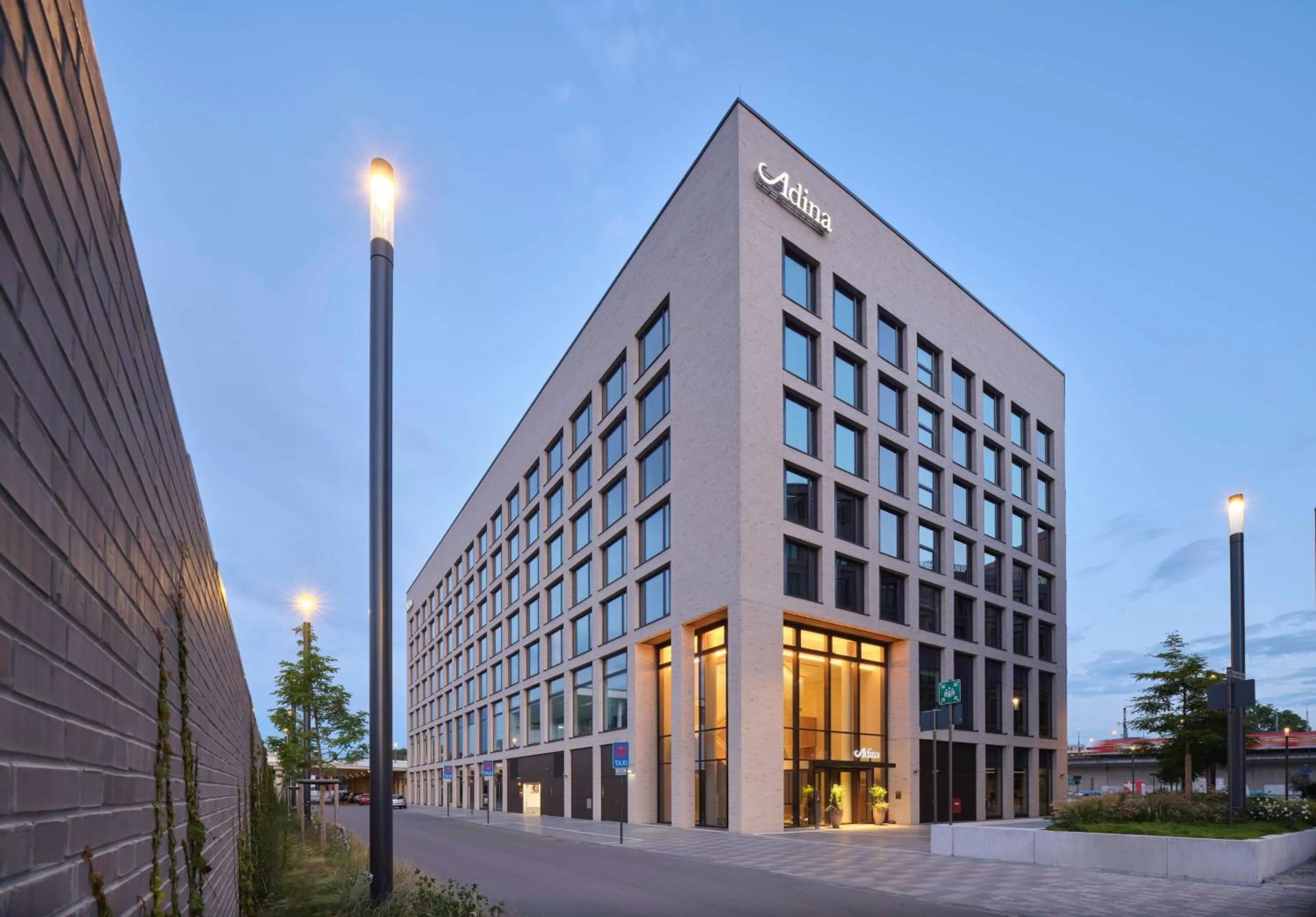 Property building in Adina Apartment Hotel Cologne