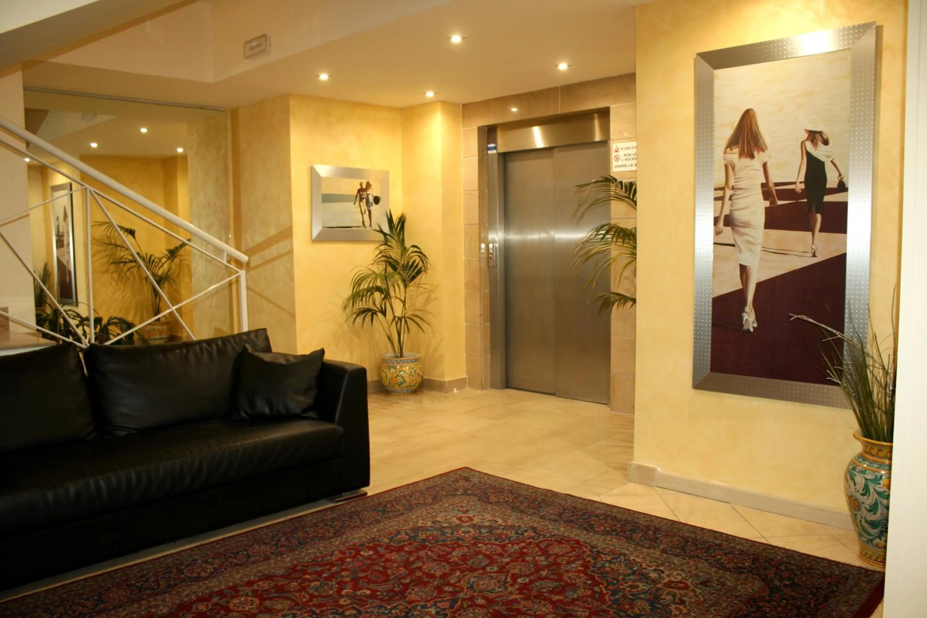 Lobby or reception in Hotel Villa Cibele