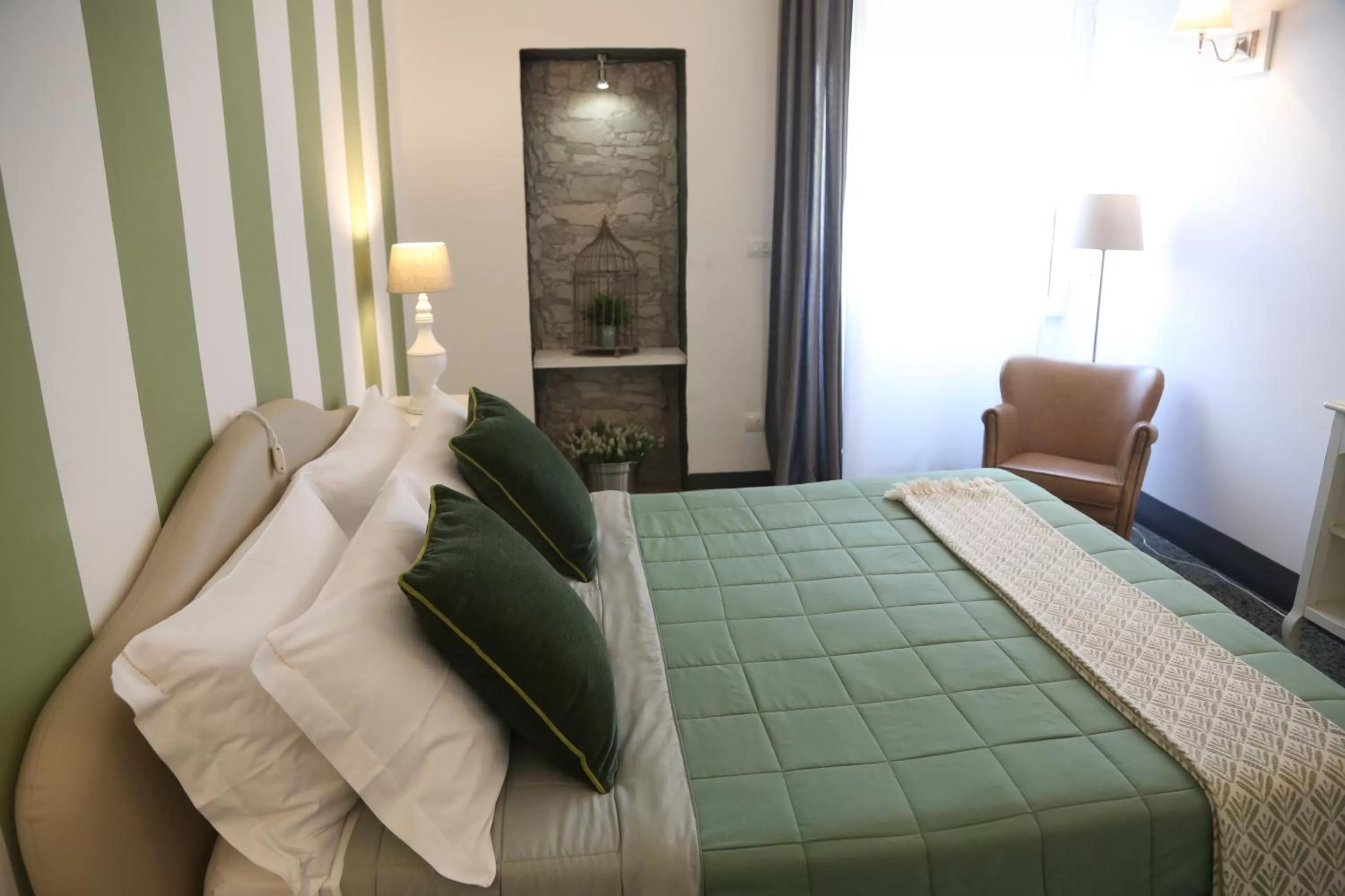 Photo of the whole room, Bed in Palazzo Bignami