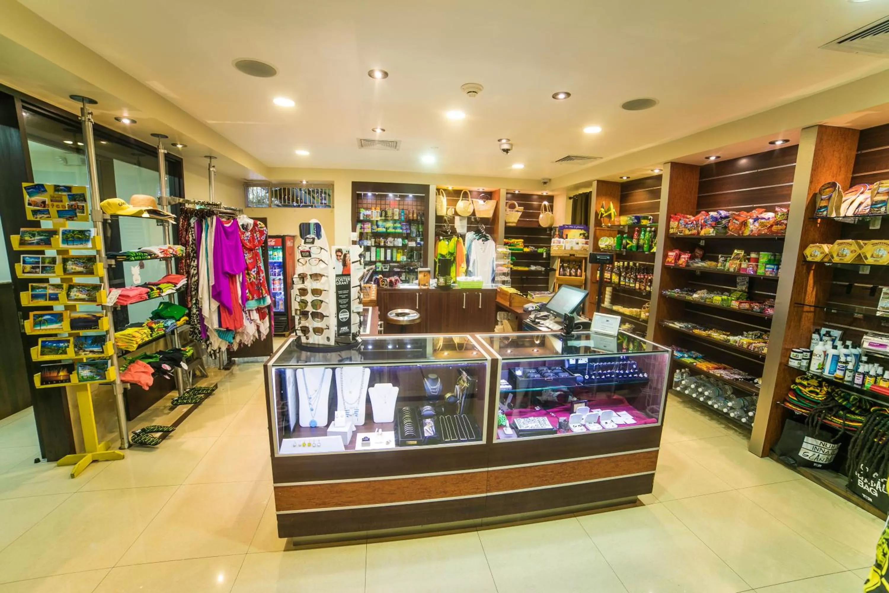 On-site shops in The Jamaica Pegasus Hotel