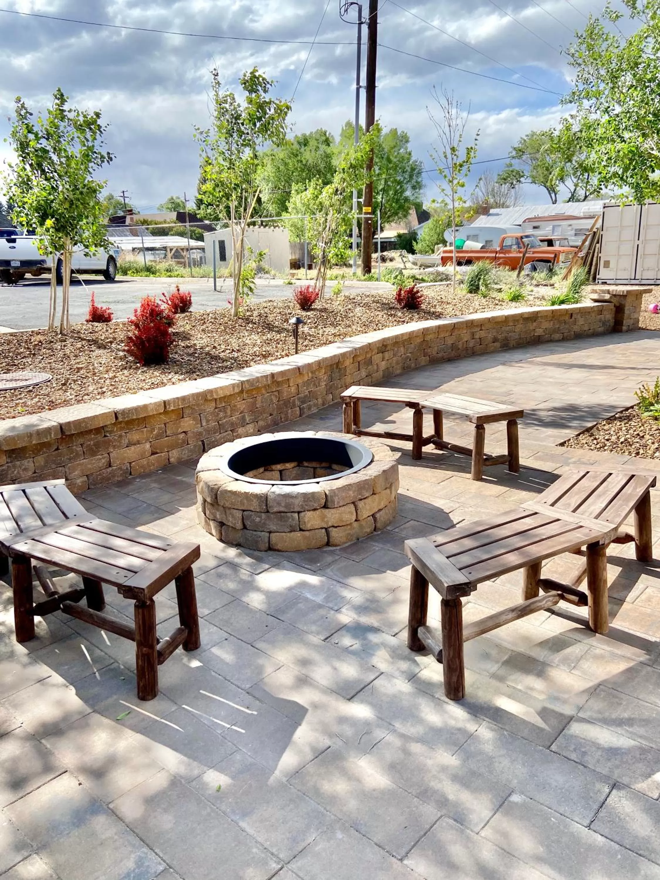 Patio in The Panguitch House