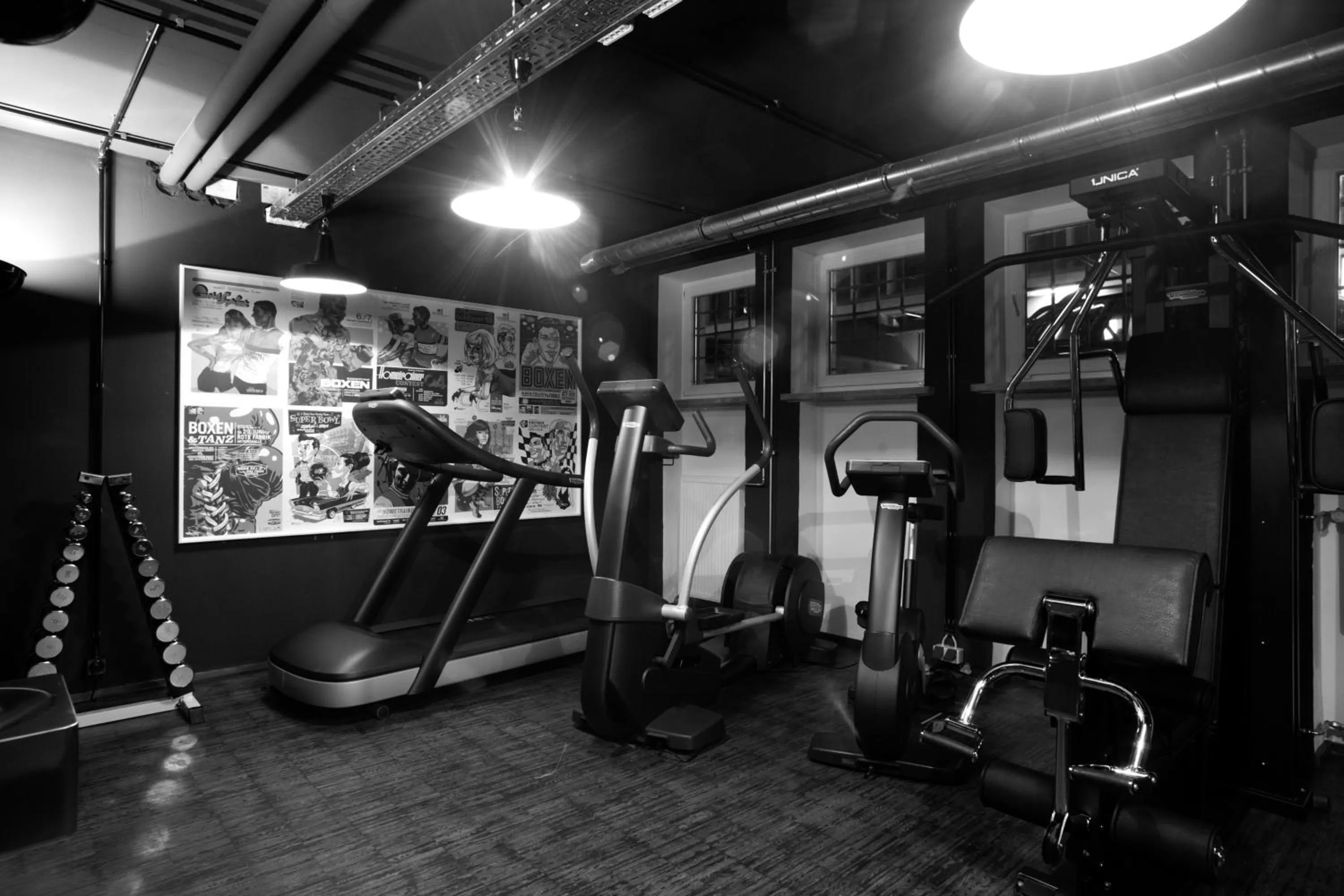 Fitness centre/facilities in Henri Hotel Hamburg Downtown
