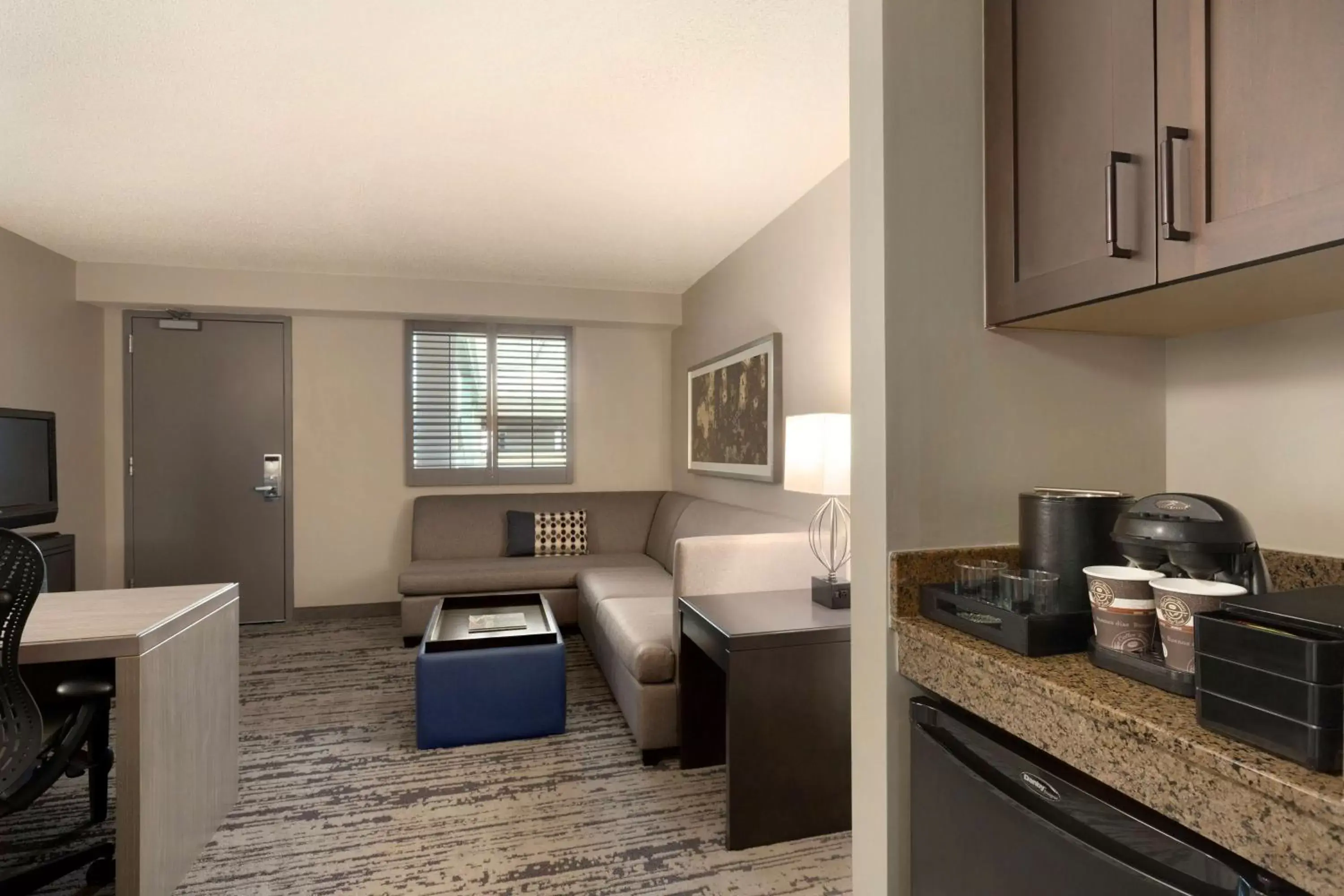 One-Bedroom King Suite with Bath Tub - Mobility Accessible in Embassy Suites by Hilton Atlanta at Centennial Olympic Park One-Bedroom King Suite with Bath Tub - Mobility Accessible in Embassy Suites by Hilton Atlanta at Centennial Olympic Park