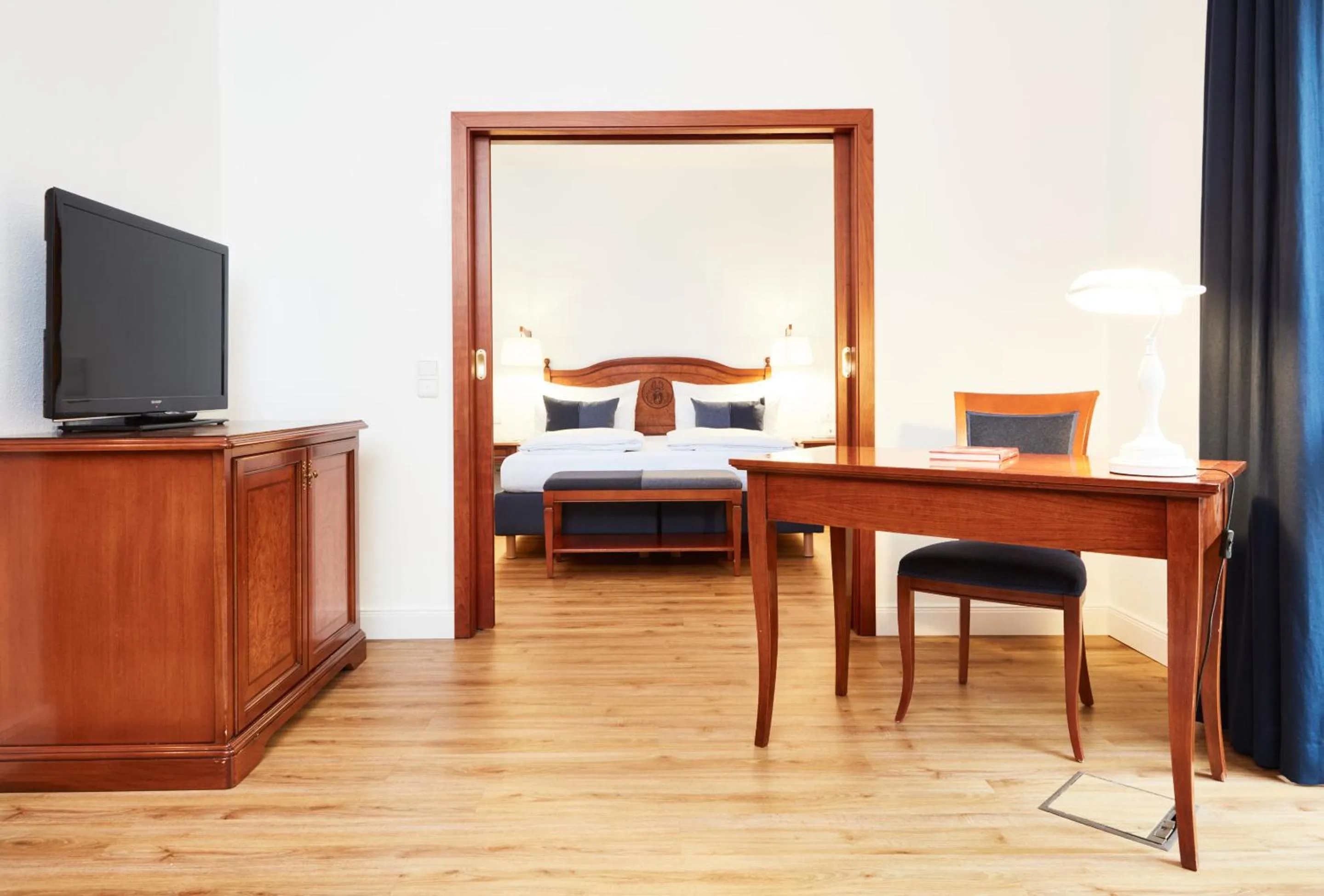 Bed in Hotel Prinzregent München Messe