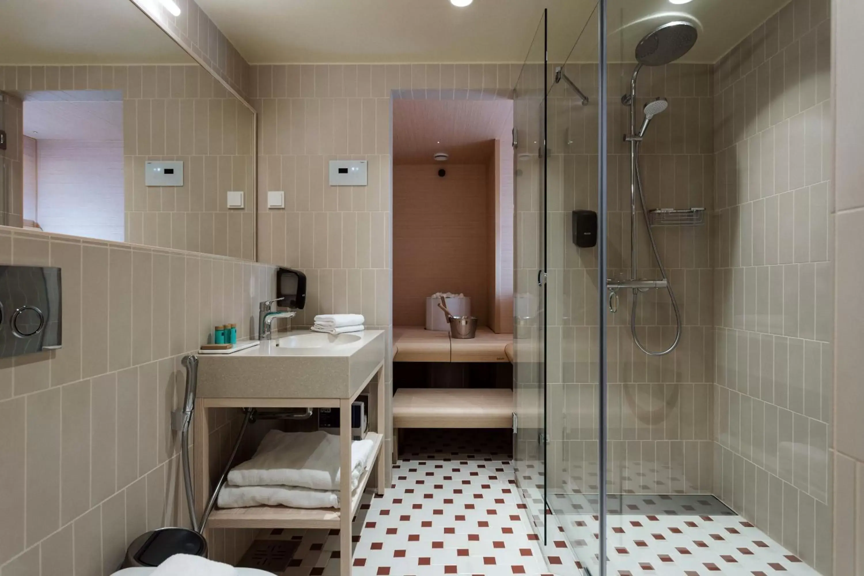 Suite with Sauna - No Spa Access in Holiday Club Tampereen Kehräämö Suite with Sauna - No Spa Access in Holiday Club Tampereen Kehräämö