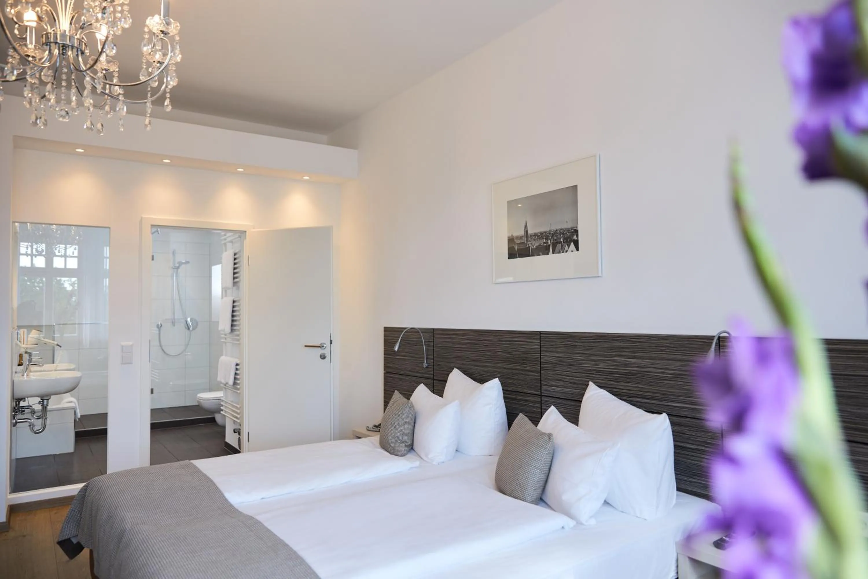 Photo of the whole room, Bed in Hotel Prinzregent