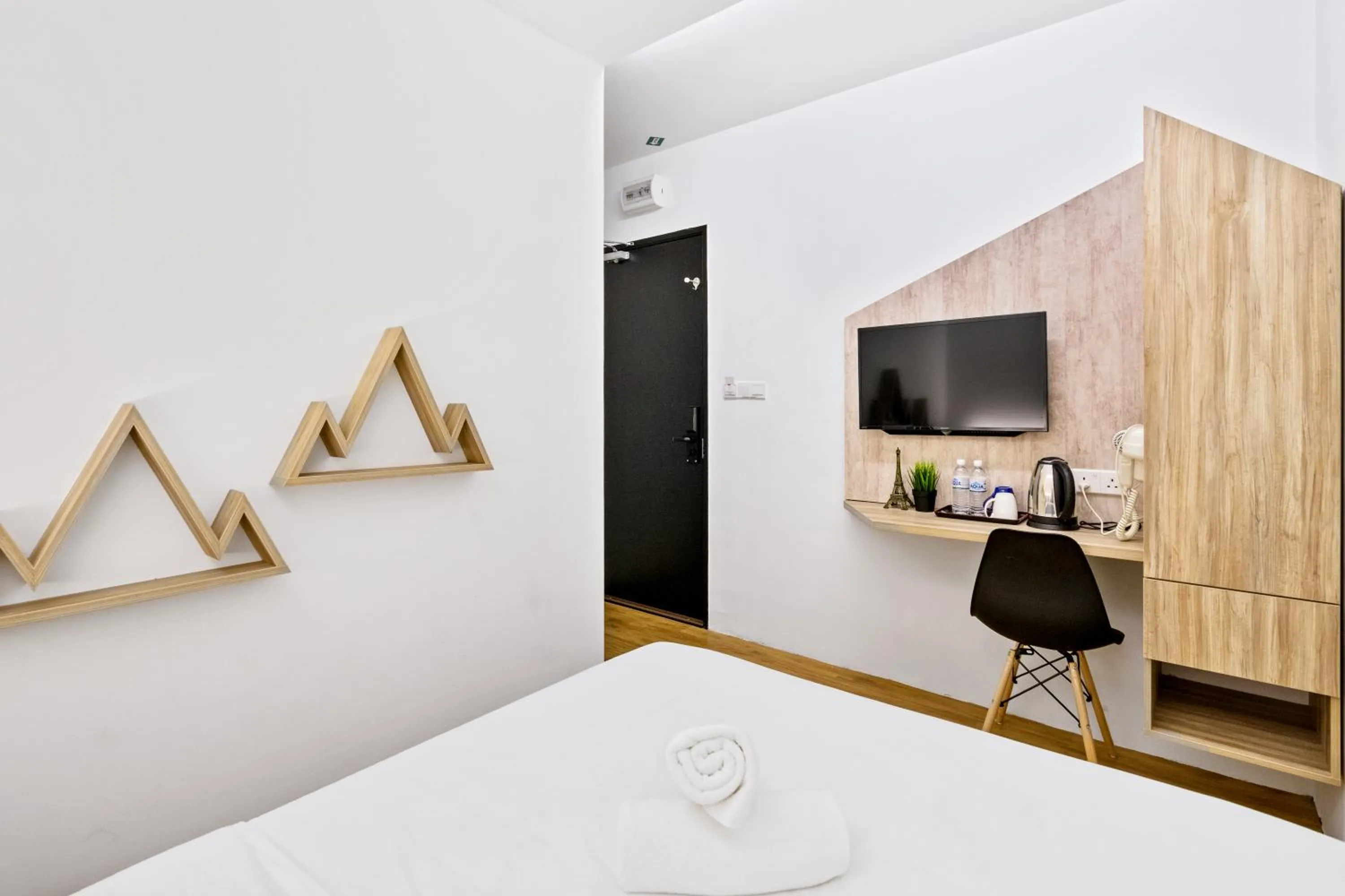 Bed in Rica Hotel Usj