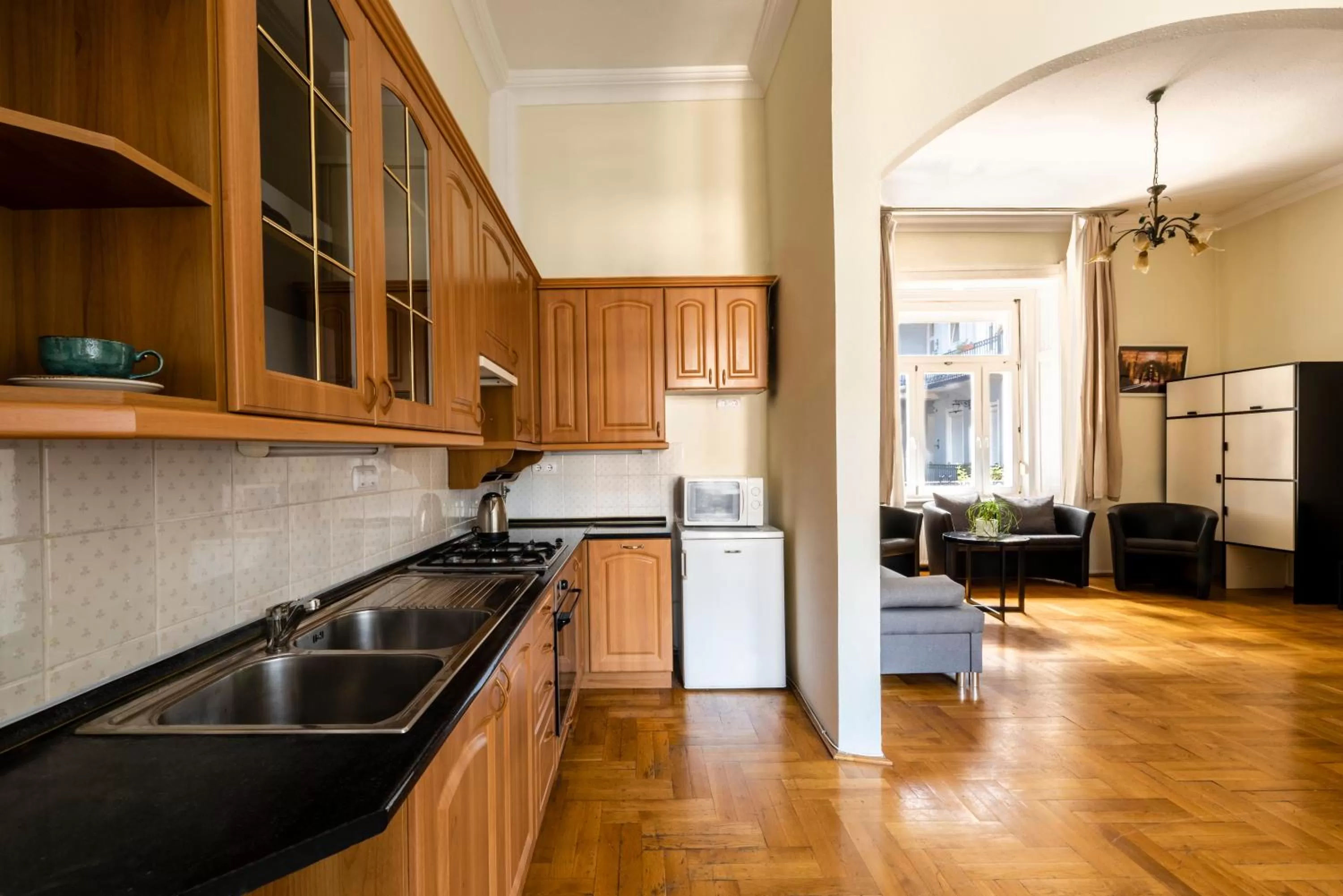 Kitchen or kitchenette in Baross City Hotel - Budapest