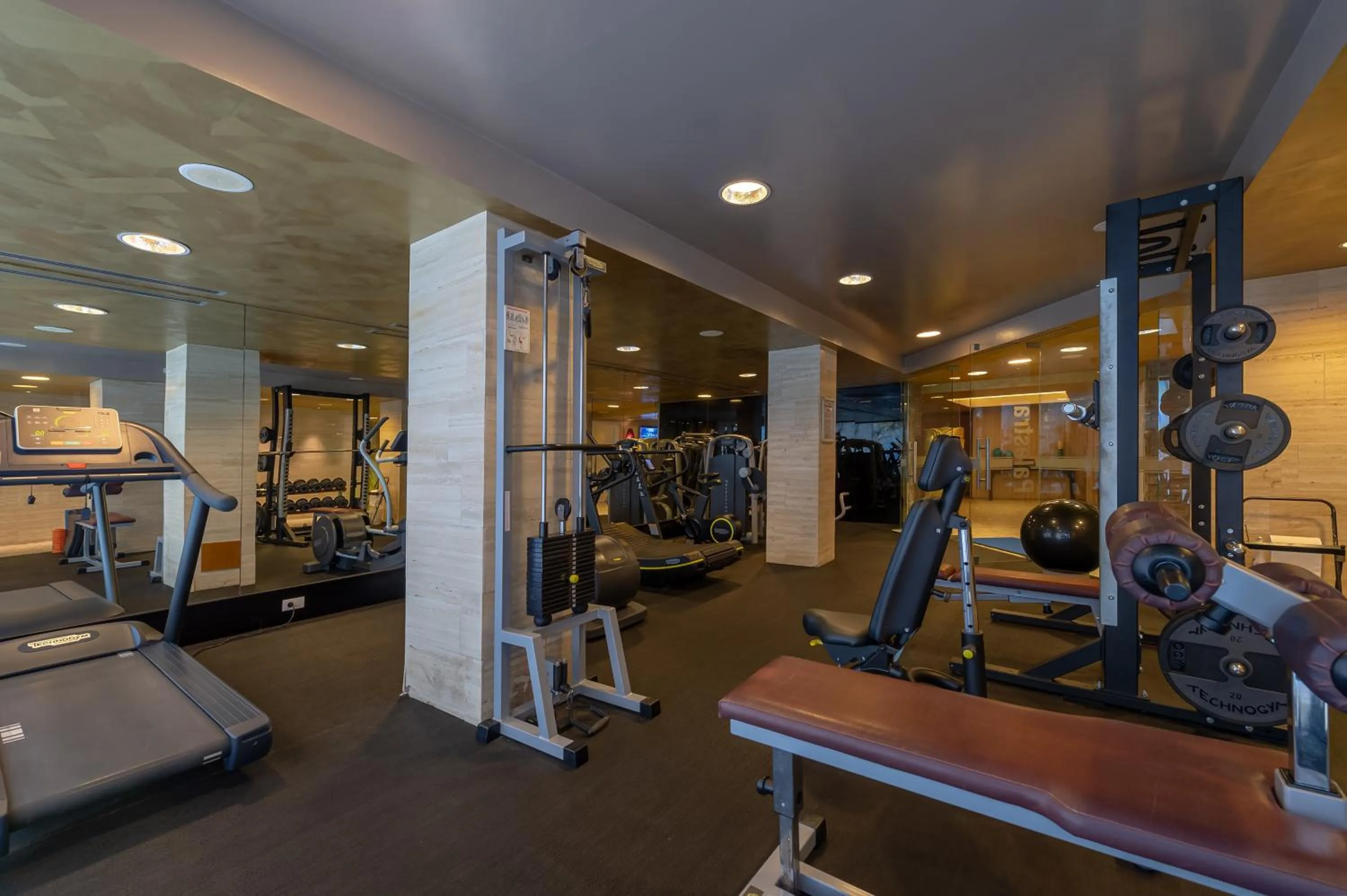 Fitness centre/facilities in Hotel Oasi Di Kufra