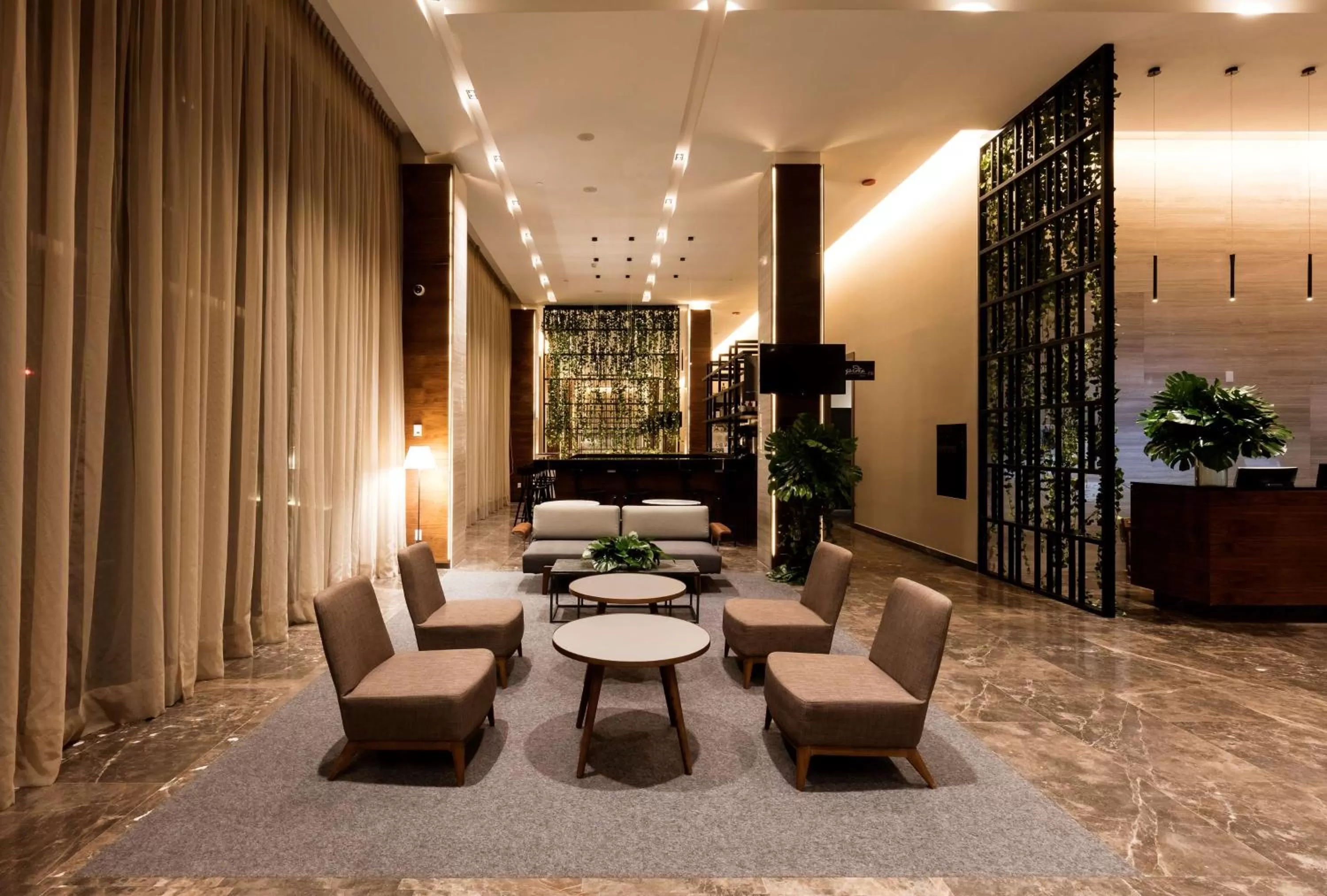 Lobby or reception in Hilton Garden Inn Merida