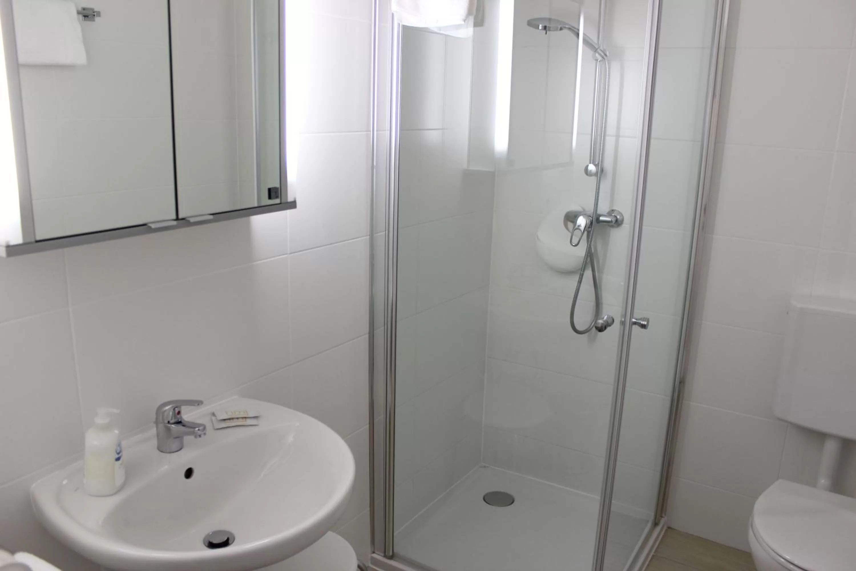 Shower in Hotel Michael